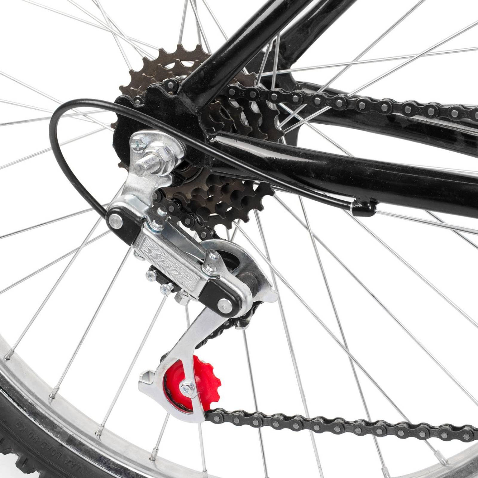 Bicicleta R26 18 velocidad negra Montaña Ryno 