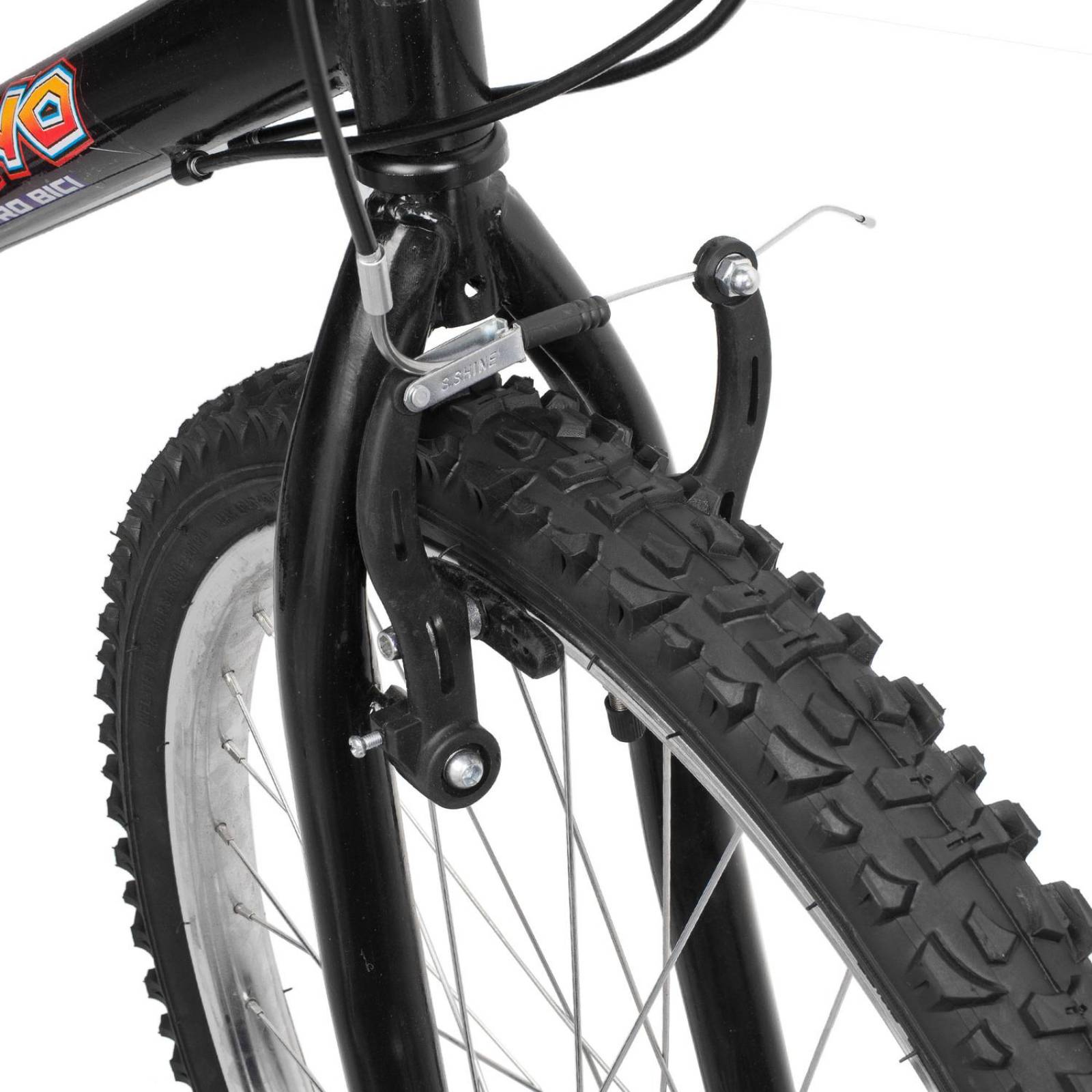 Bicicleta R26 18 velocidad negra Montaña Ryno 