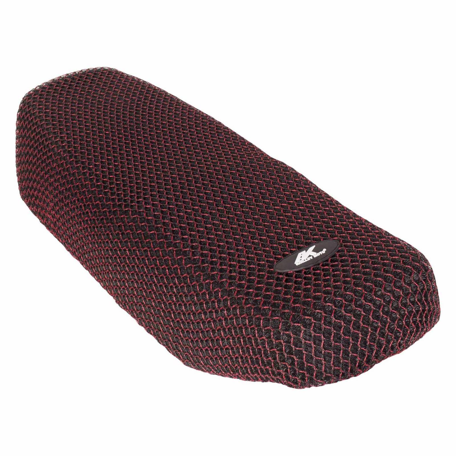 Cubre asiento para moto malla Rojo Negro Talla XXL Kinlley 
