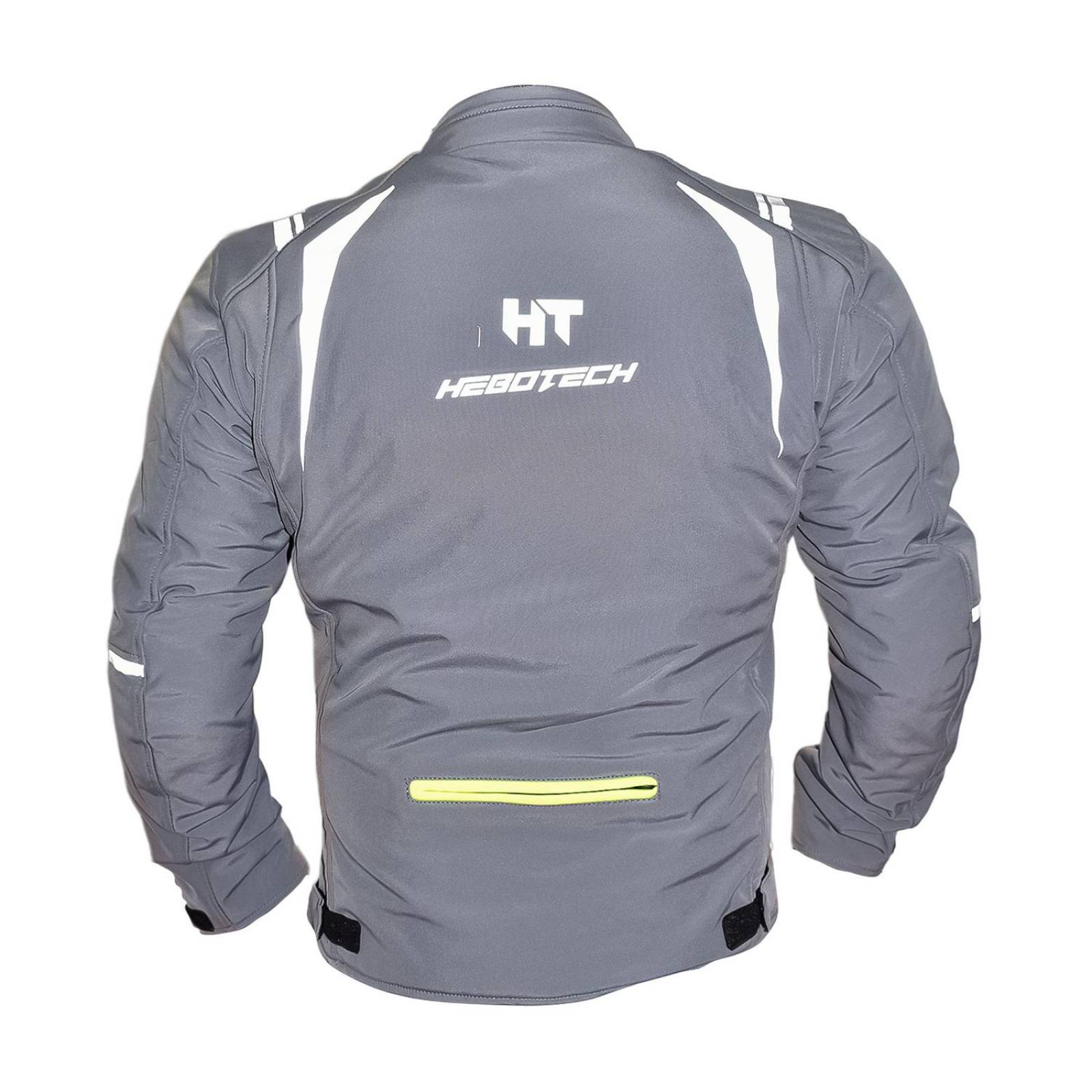 Chamarra moto con protecciones Talla M Softshell Hebotech 