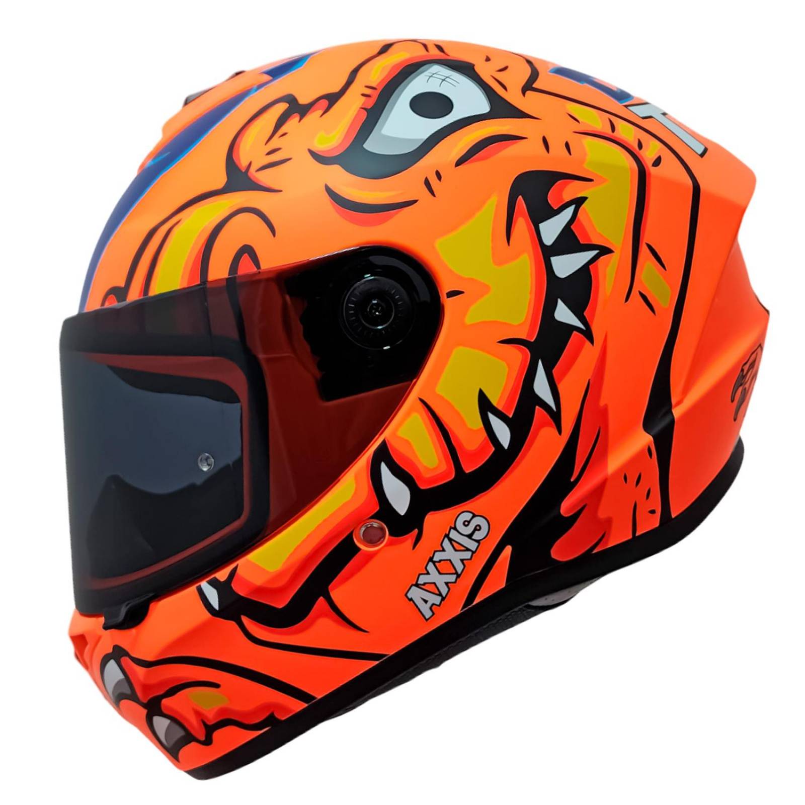 Casco para moto talla M Draken Orange C4 Axxis 