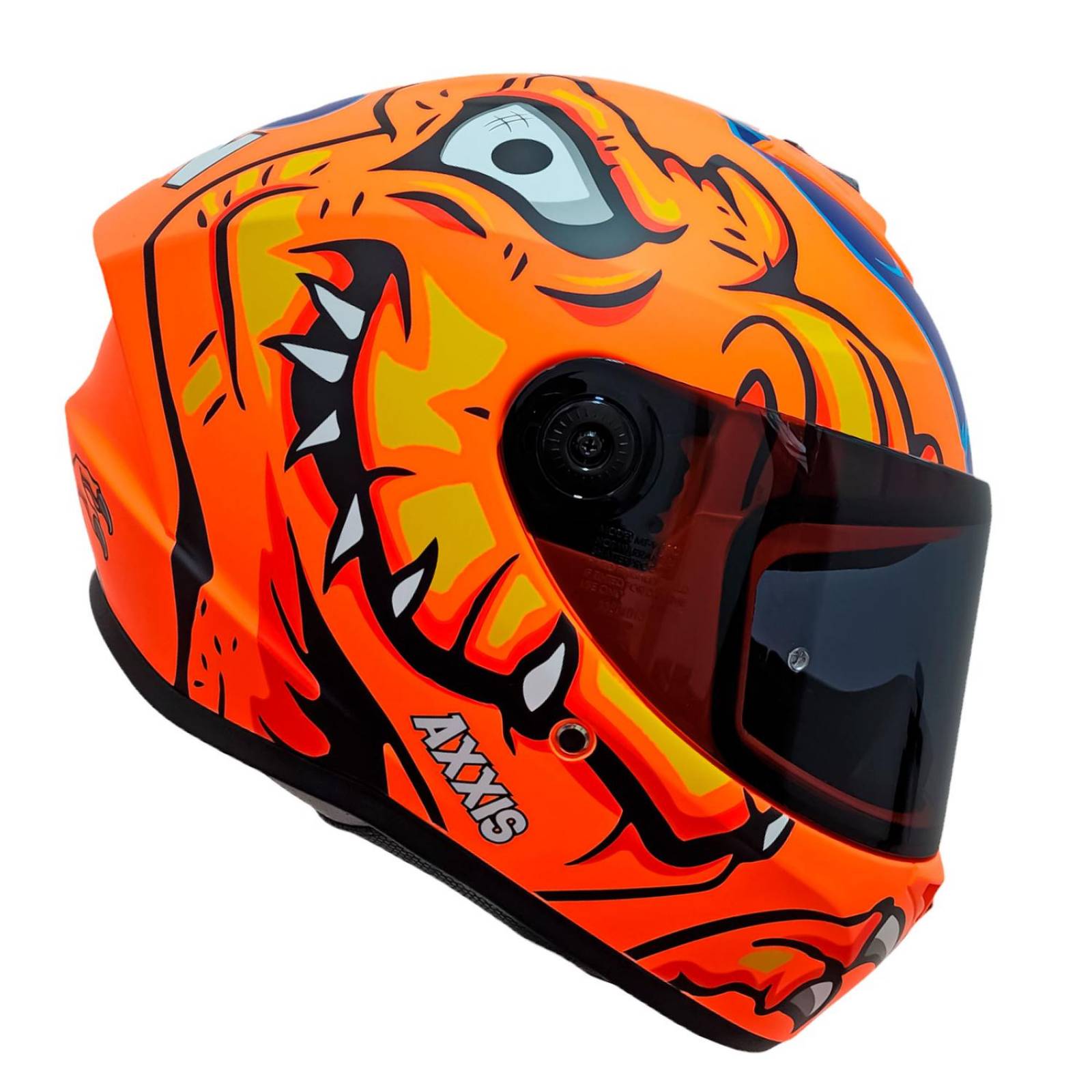 Casco para moto talla M Draken Orange C4 Axxis 