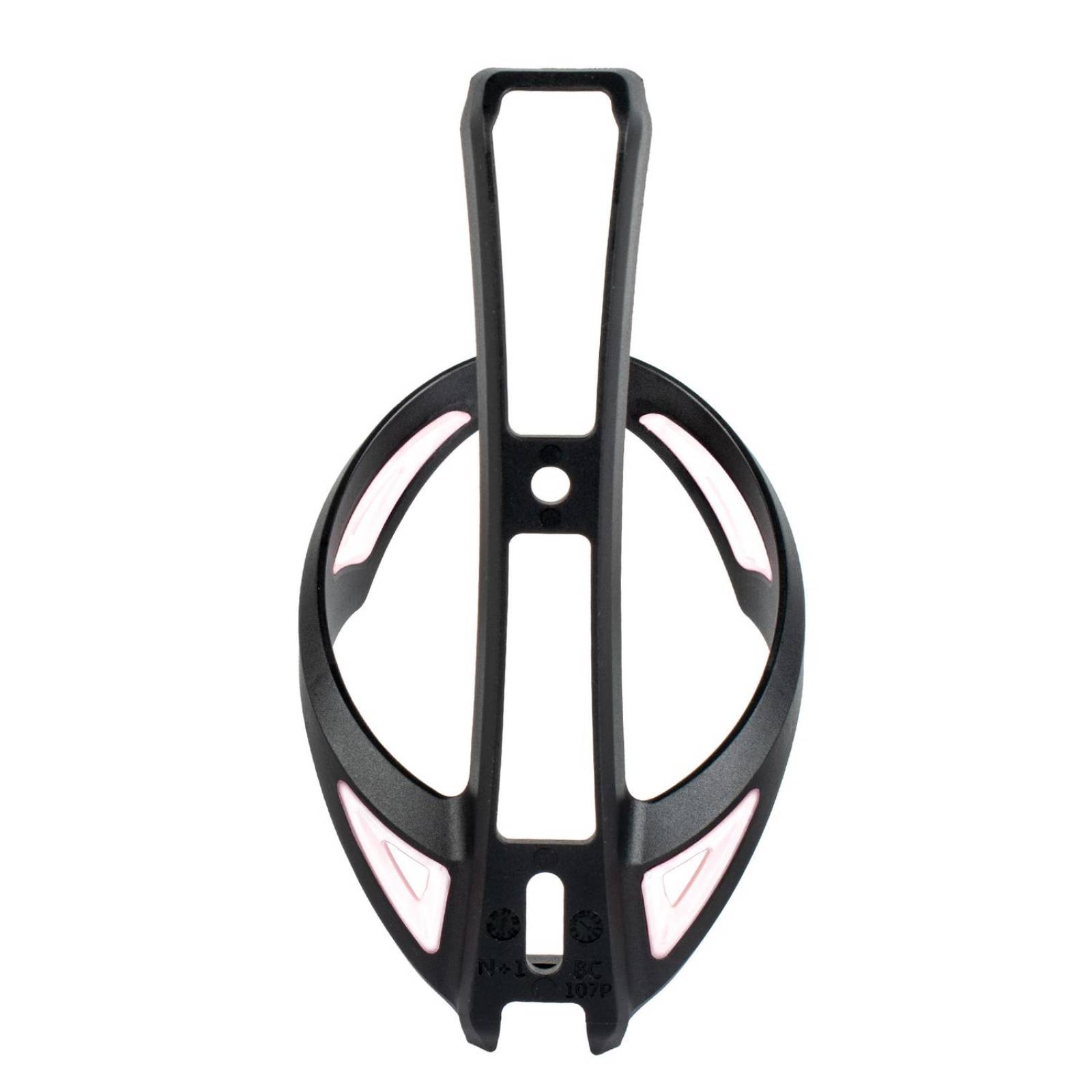 Porta anfora para bicicleta fibra vidrio negro BC107P Nuvo 