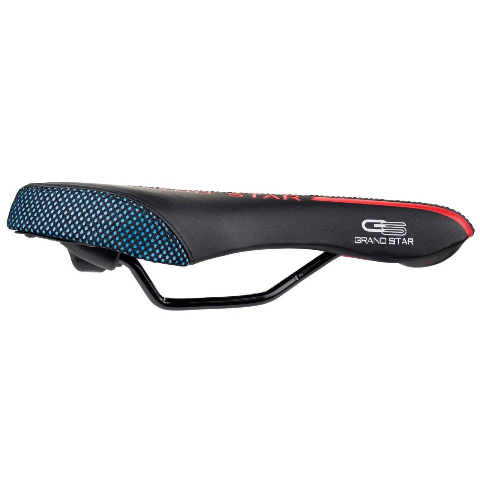 Asiento Sillin Para Bicicleta MTB Negro Rojo 