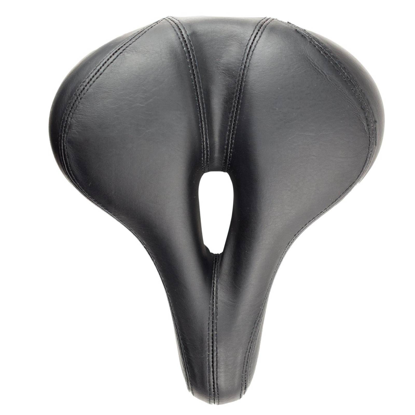 Asiento Sillin Para Bicicleta Urbana Prostatico Negro 