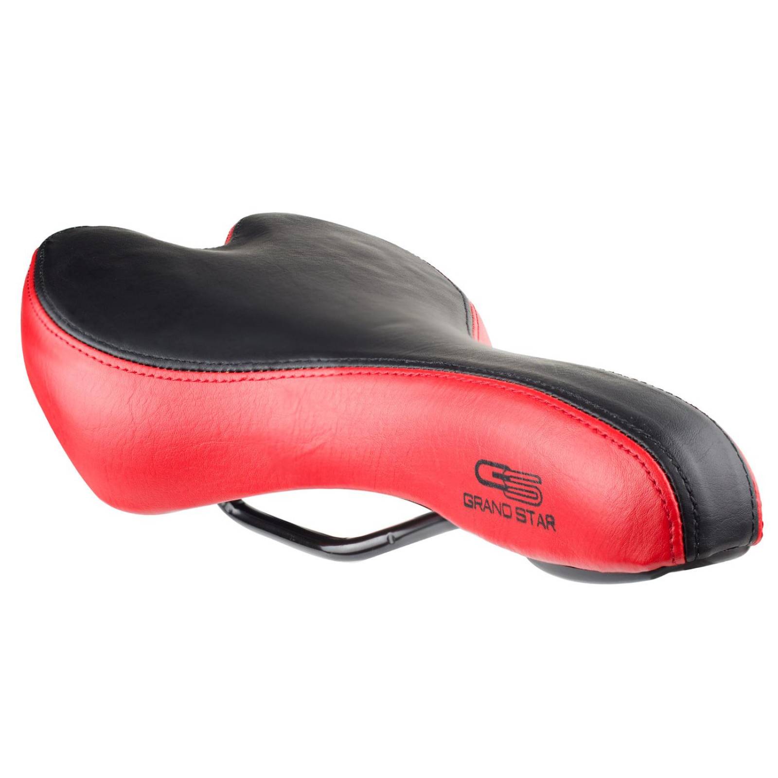 Asiento Sillin Para Bicicleta MTB De Gel Negro Rojo 