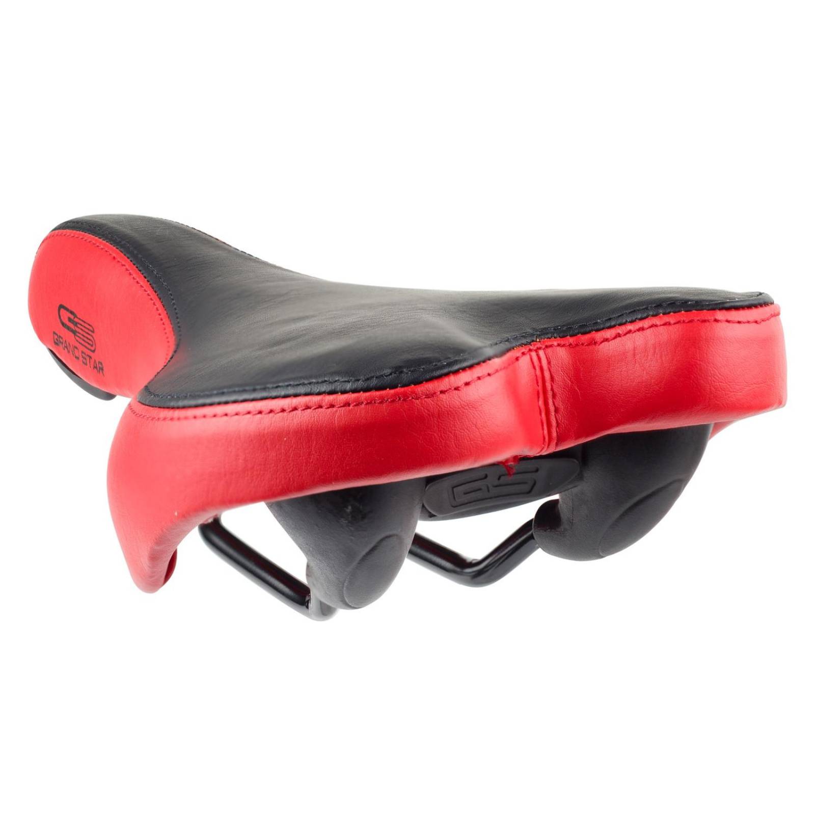 Asiento Sillin Para Bicicleta MTB De Gel Negro Rojo 