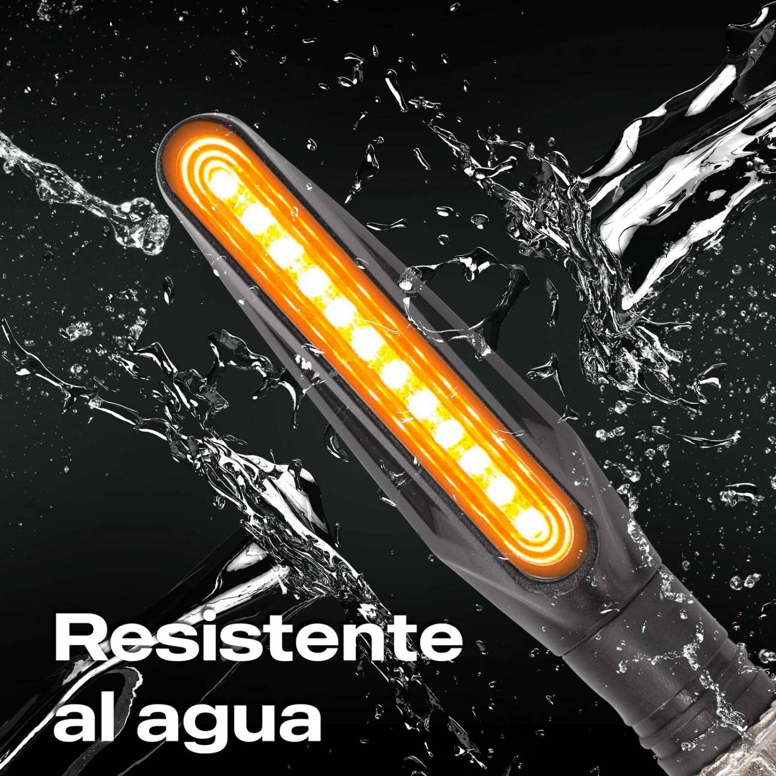 Direccionales Secuenciales Led Para Moto Universal Kinlley 