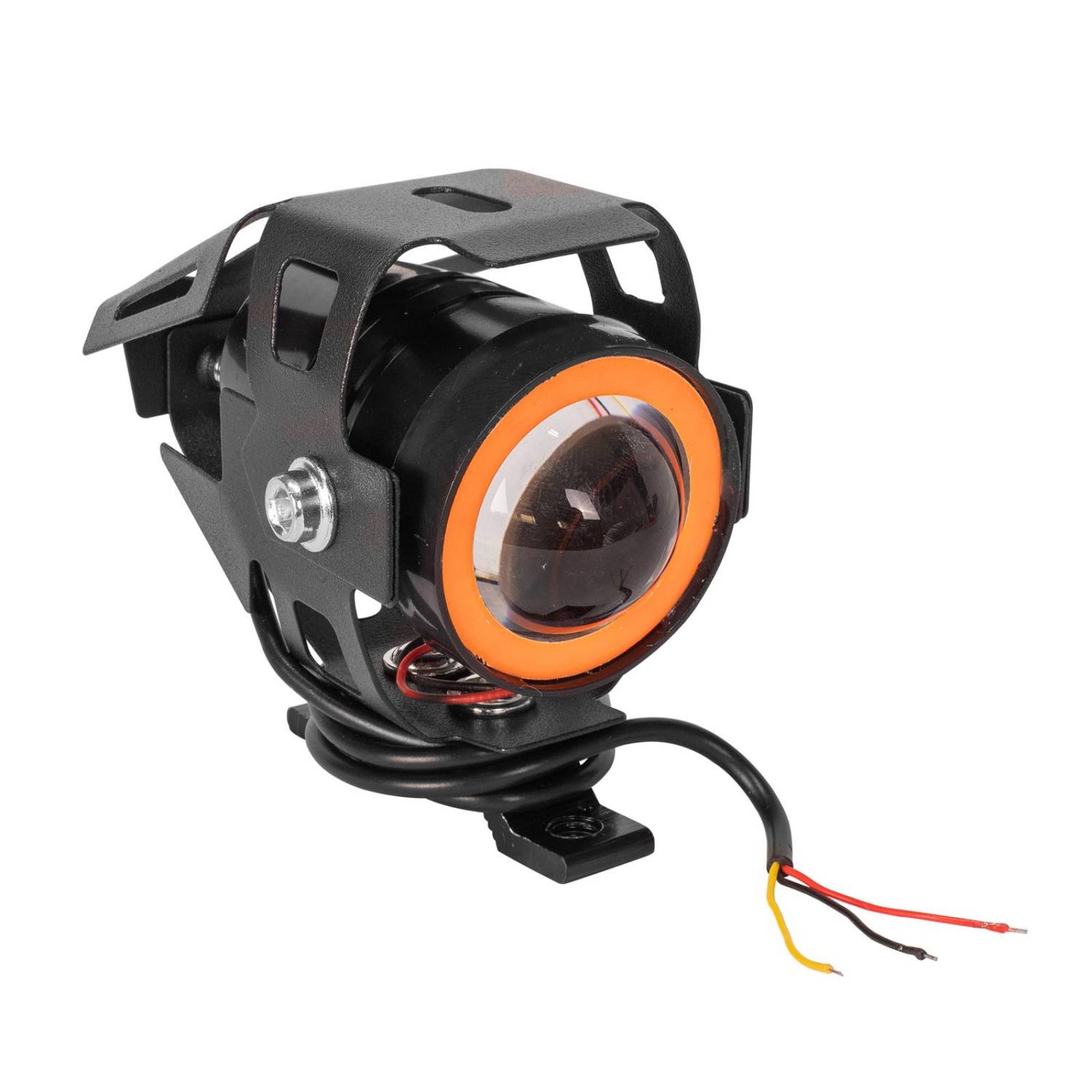 Faro Auxiliar Rojo Para Moto Universal U7 Kinlley 