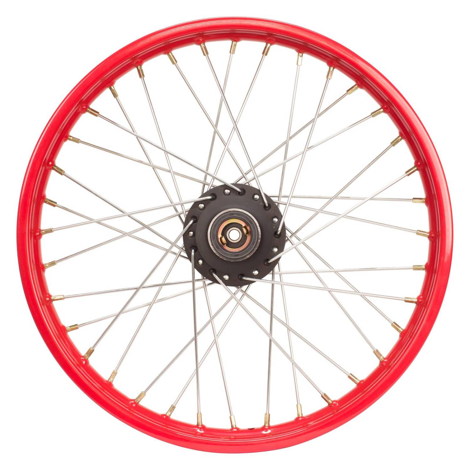 Rin Delantero Completo Rojo Para Moto Dm150 1.85x19 Kinlley 