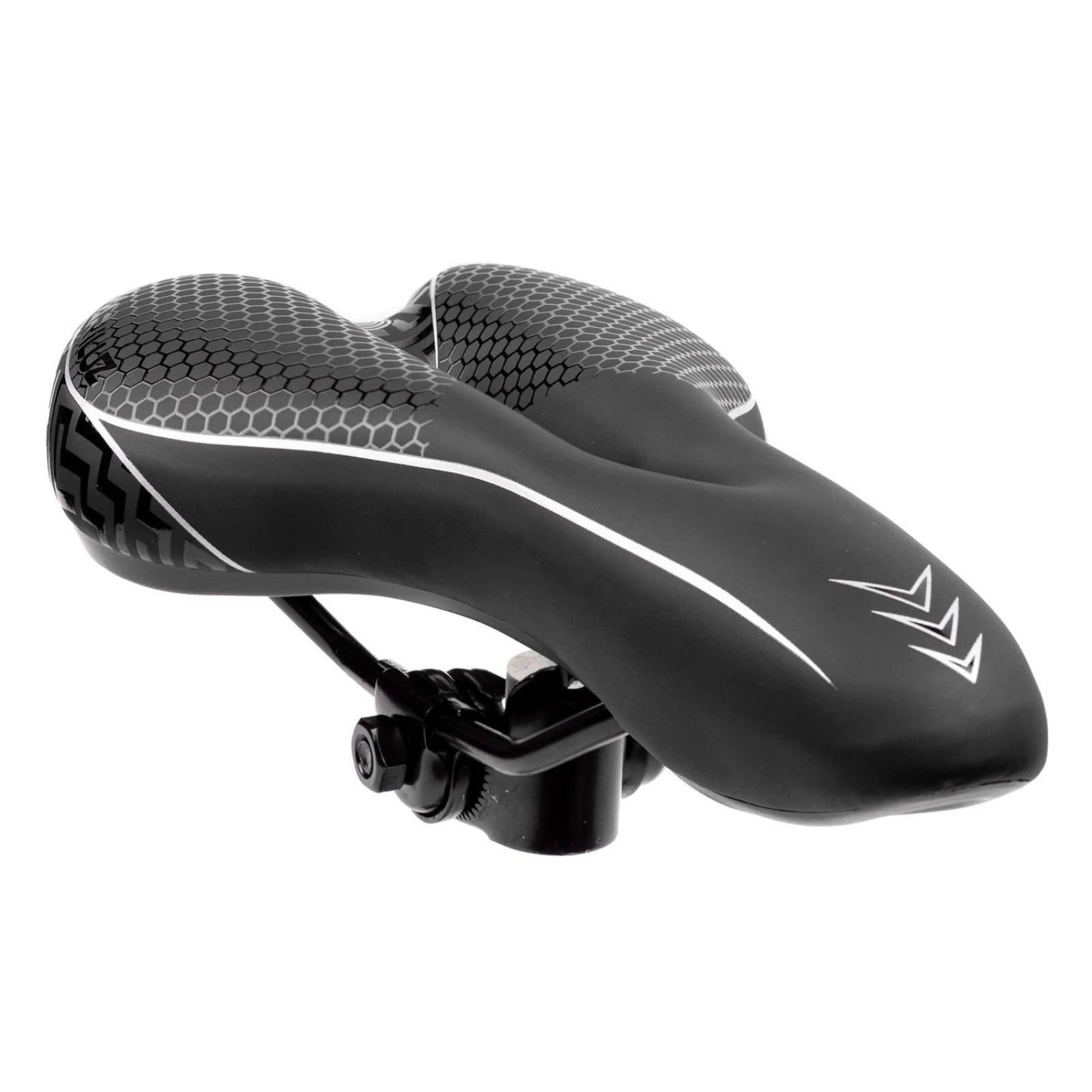 Asiento para bicicleta de montaña negro antiprostatico 1090-1FM 275X160mm Mariluz 