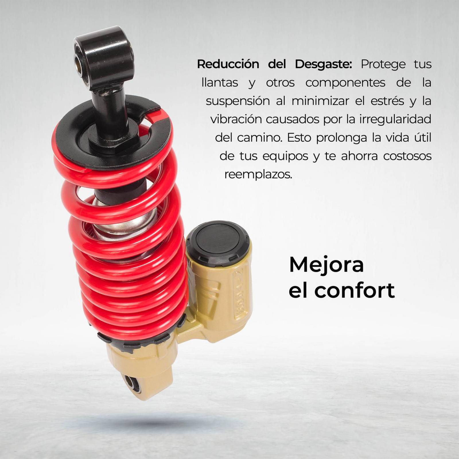 Amortiguador trasero para moto Pulsar 200 ns Bajaj Kinlley 