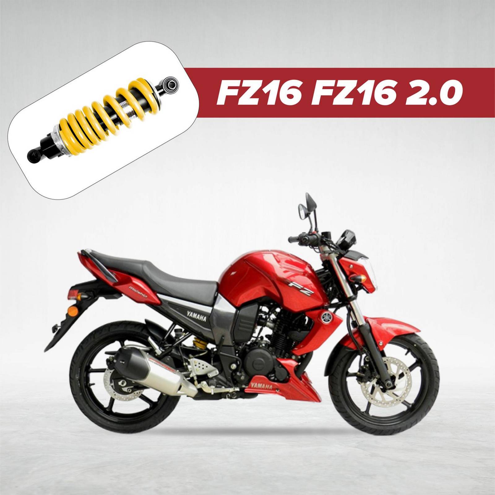 Amortiguador trasero para moto FZ16 FZ16 2.0 Kinlley