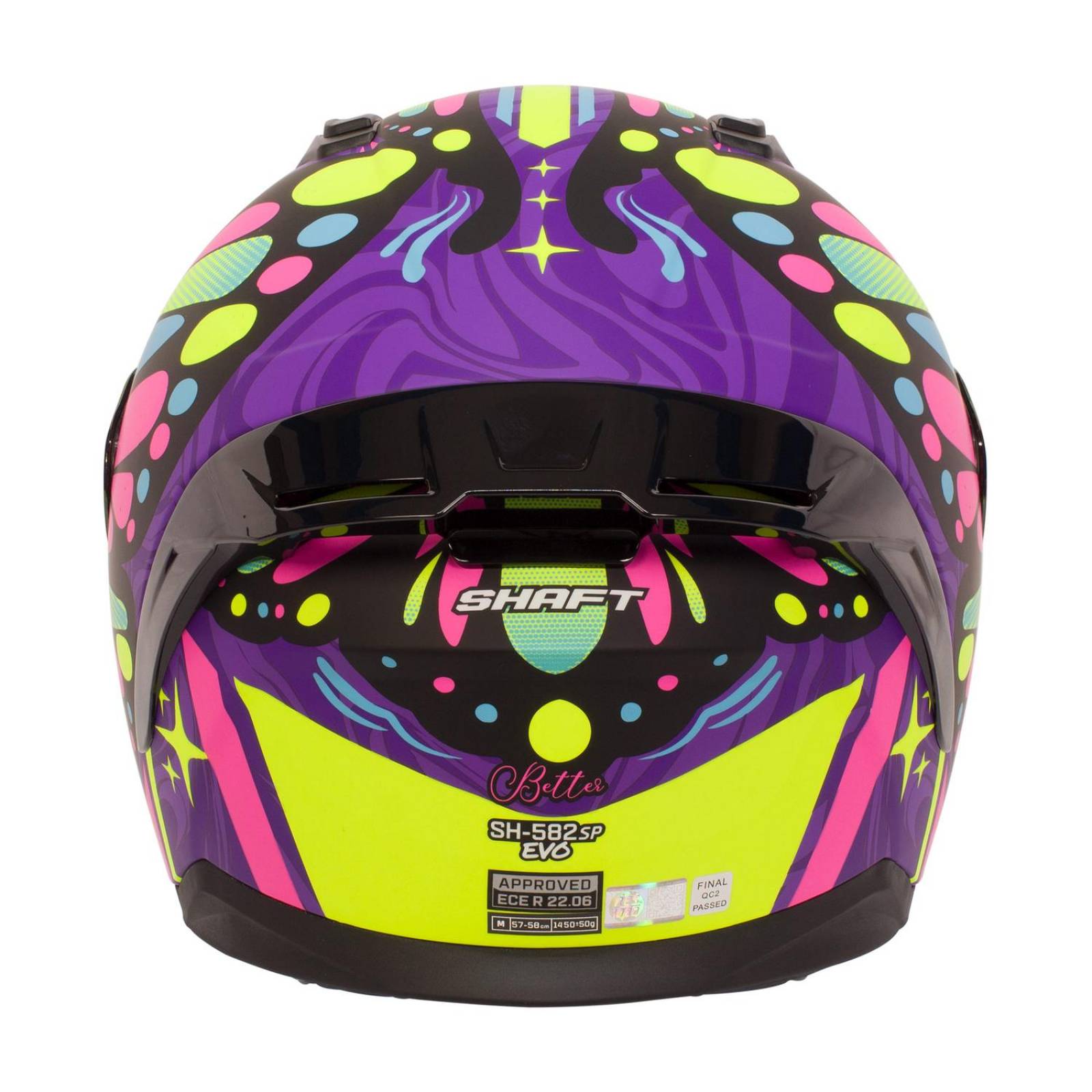 Casco Para Moto Talla L Certificado SH582-SP Matte Shaft 