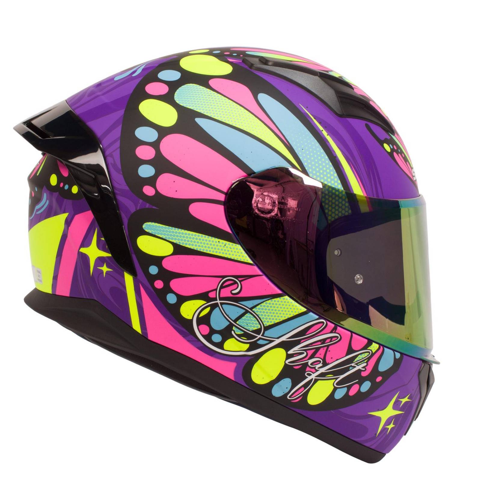 Casco Para Moto Talla L Certificado SH582-SP Matte Shaft 