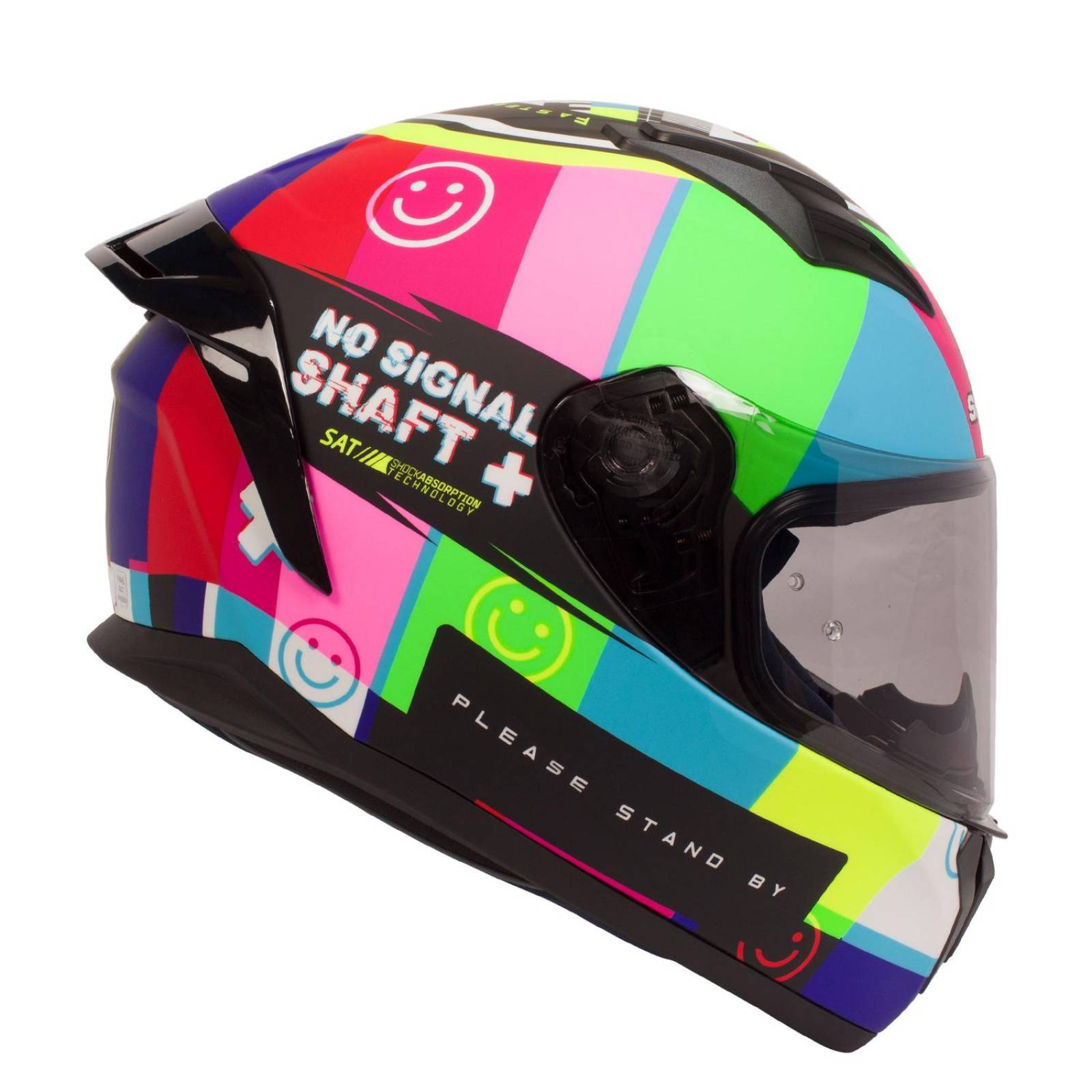 Casco Para Moto Talla L Certificado No Signal Negro Matte 