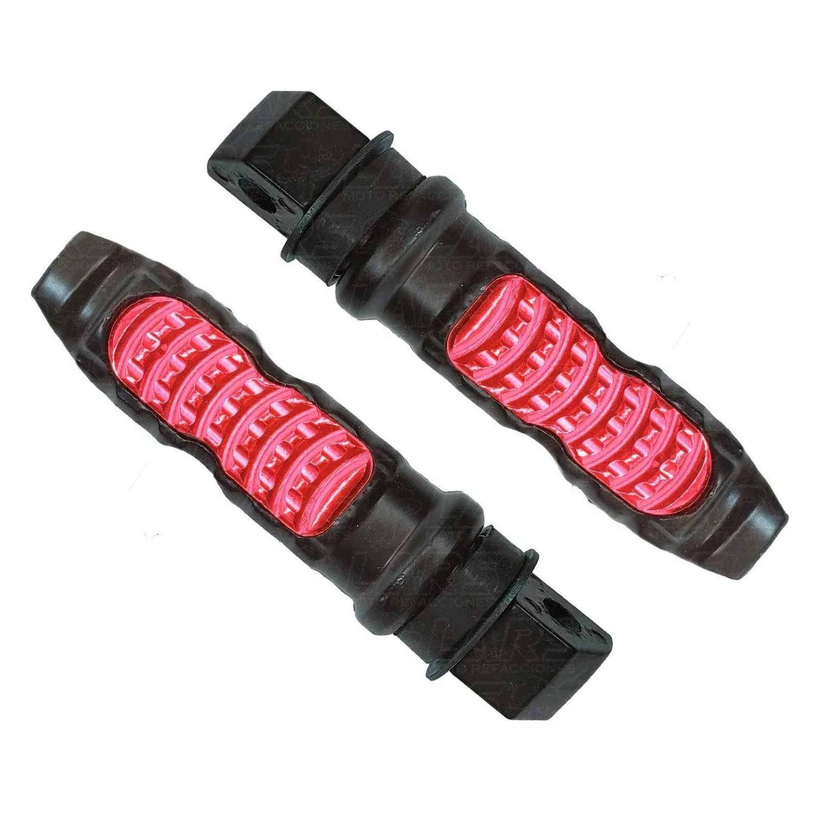 Posapie universal de aluminio rojo 