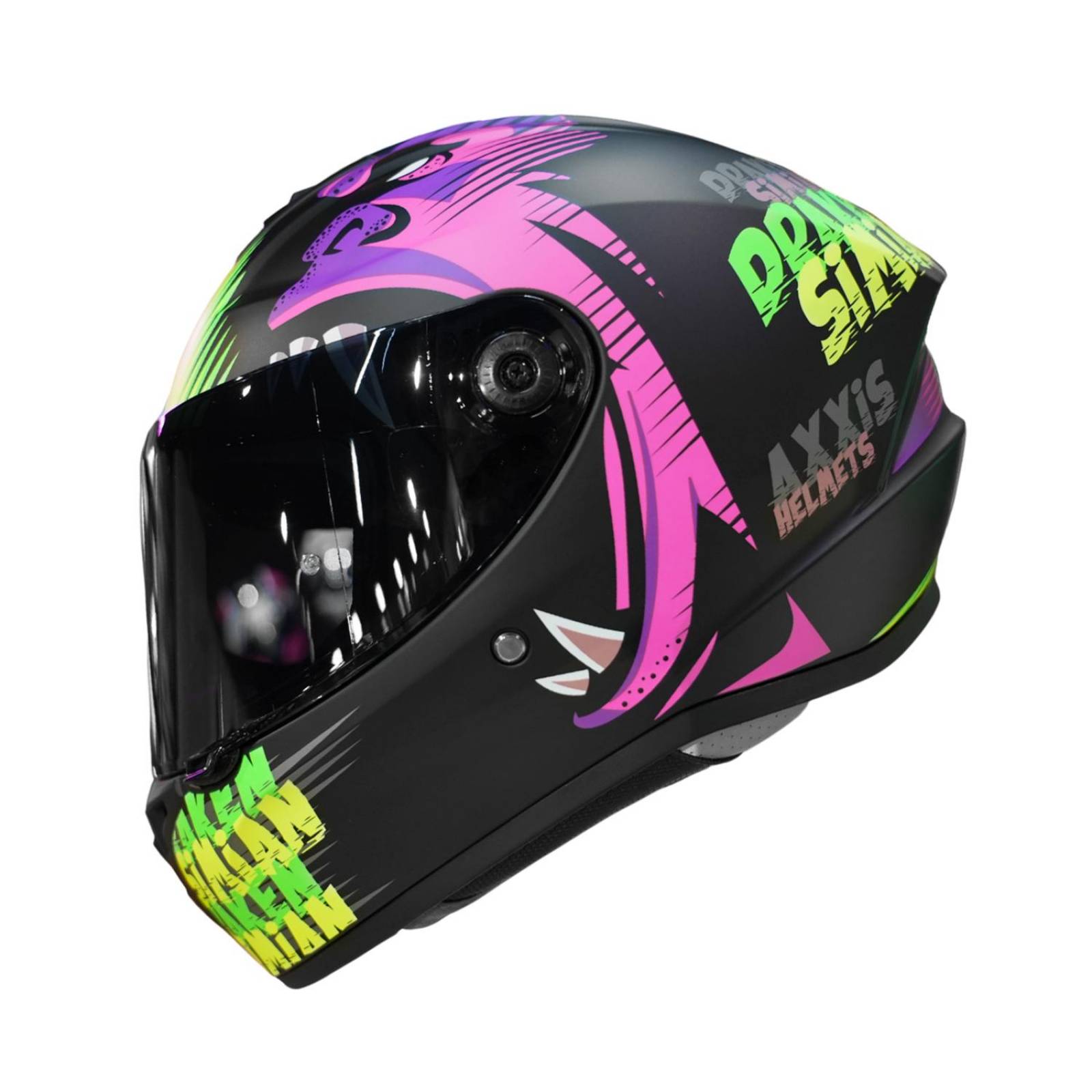 Casco Para Moto Talla XL Certificado Draken Simian Axxis .