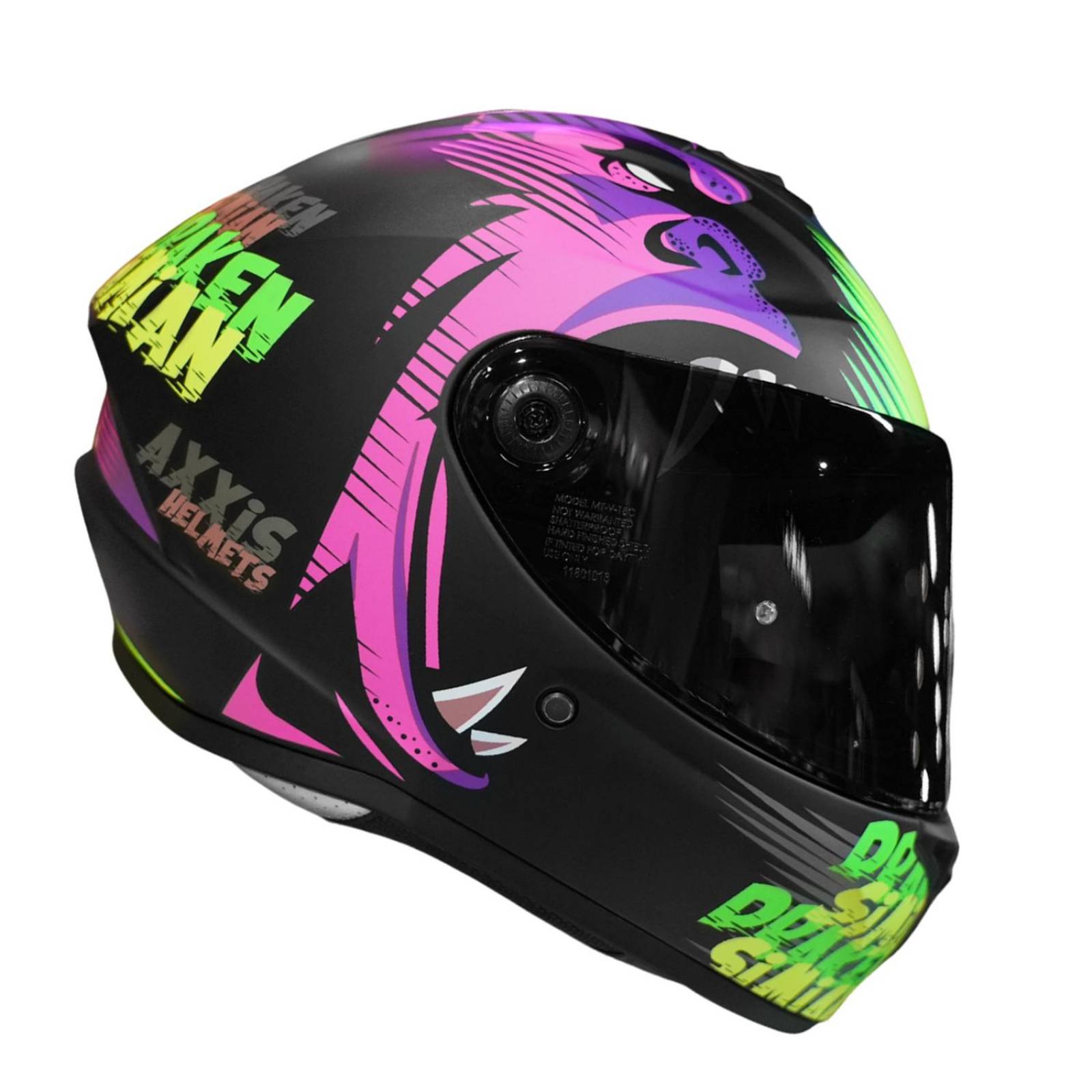 Casco Para Moto Talla XL Certificado Draken Simian Axxis .