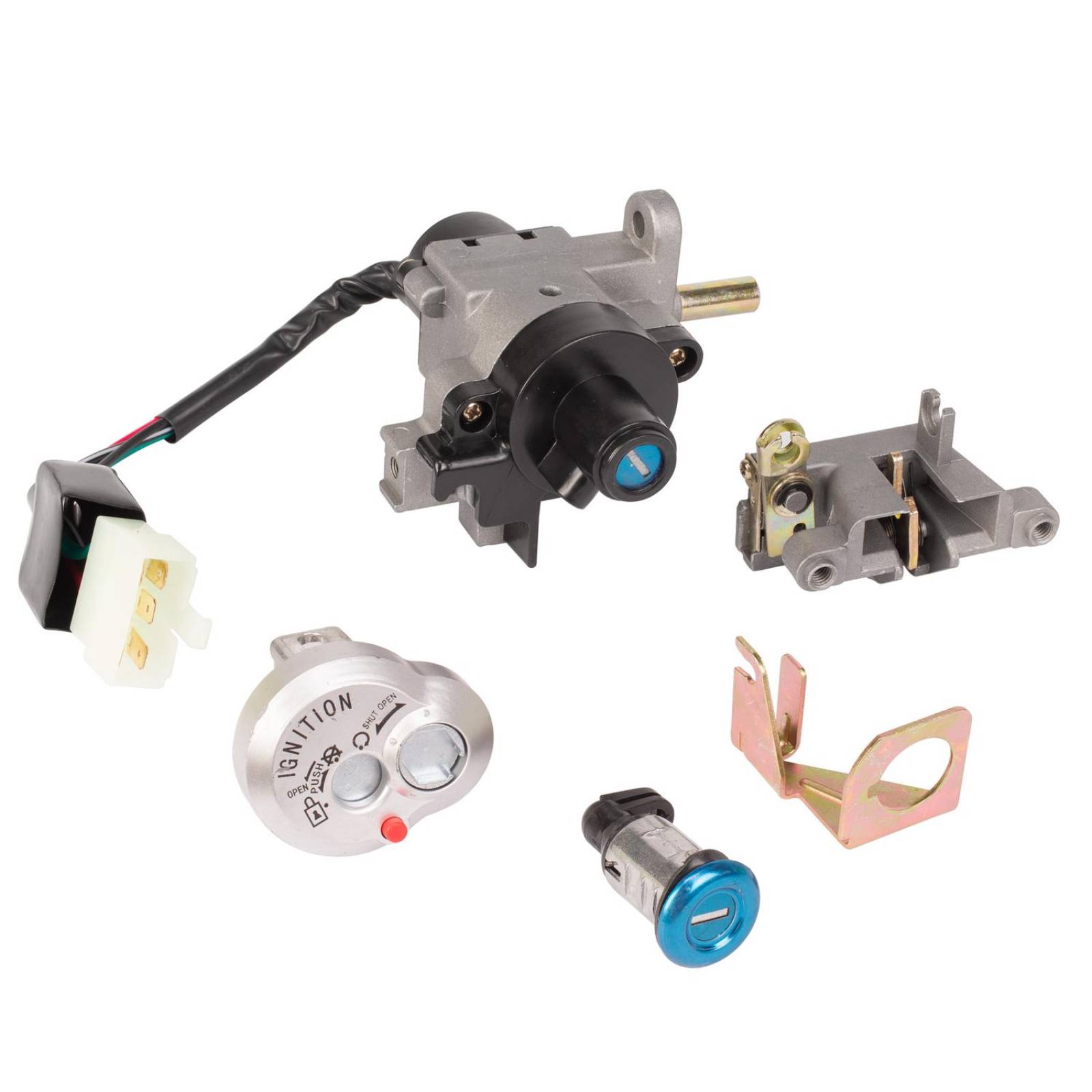Kit switch completo para moto WS150 WS175 Sport Kinlley 