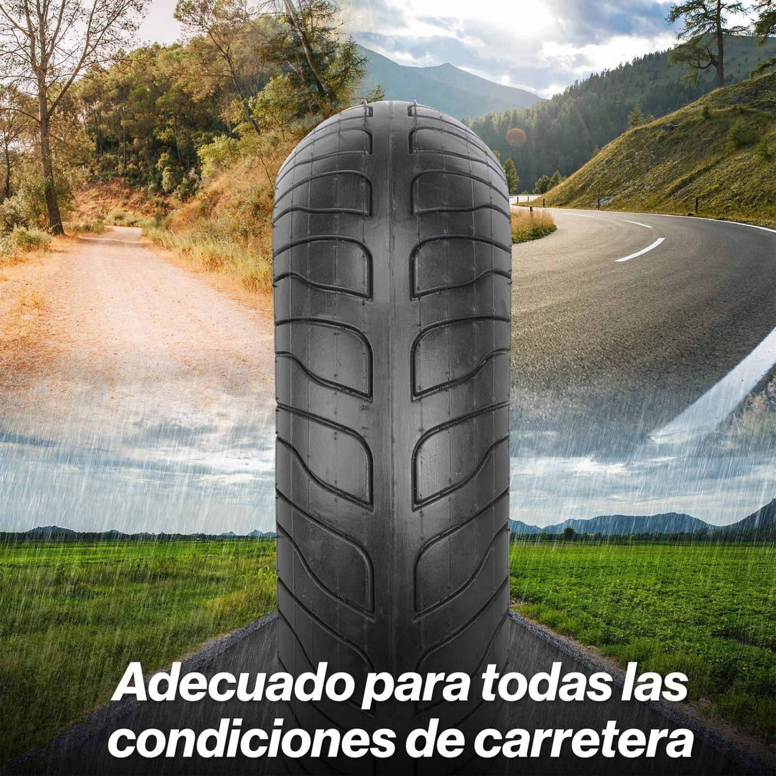 Llanta R10 x3 para scooter electrico P1438 Nyco 