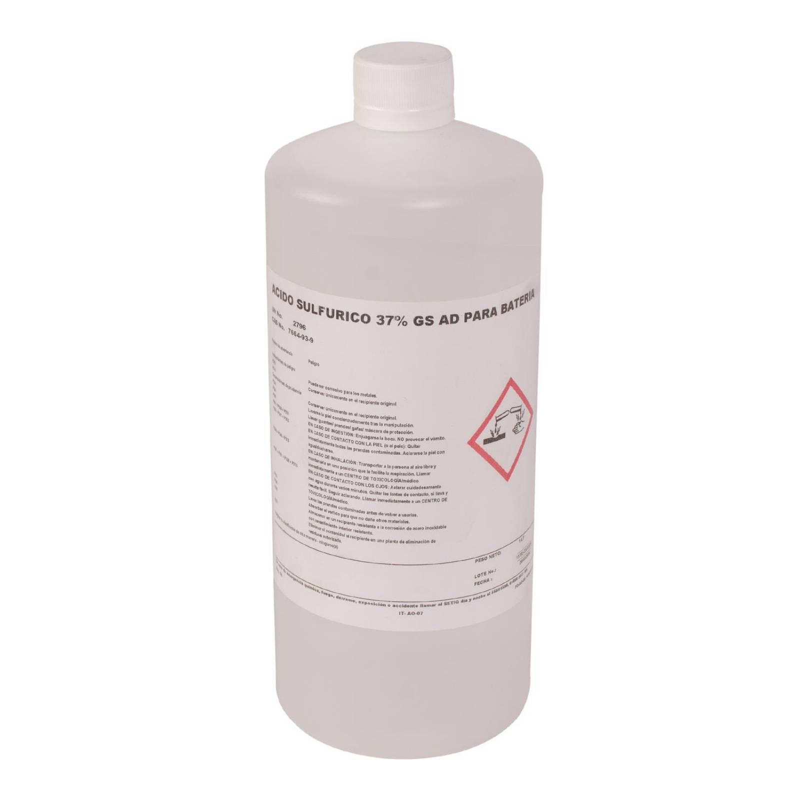 Liquido activador acido para bateria de moto 0.37 Generico 