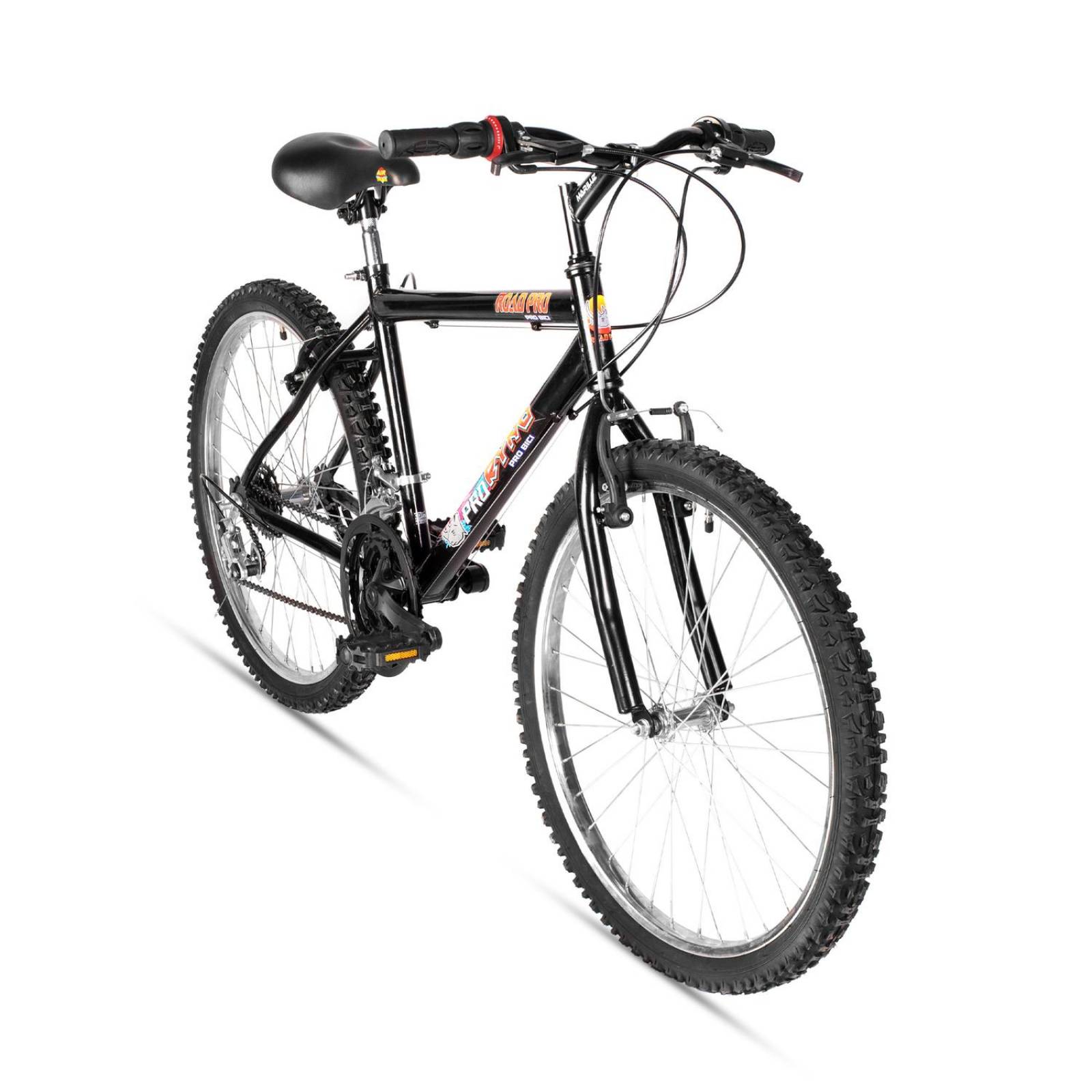 Bicicleta Rodada 26 18 Vel. Negra Ryno 