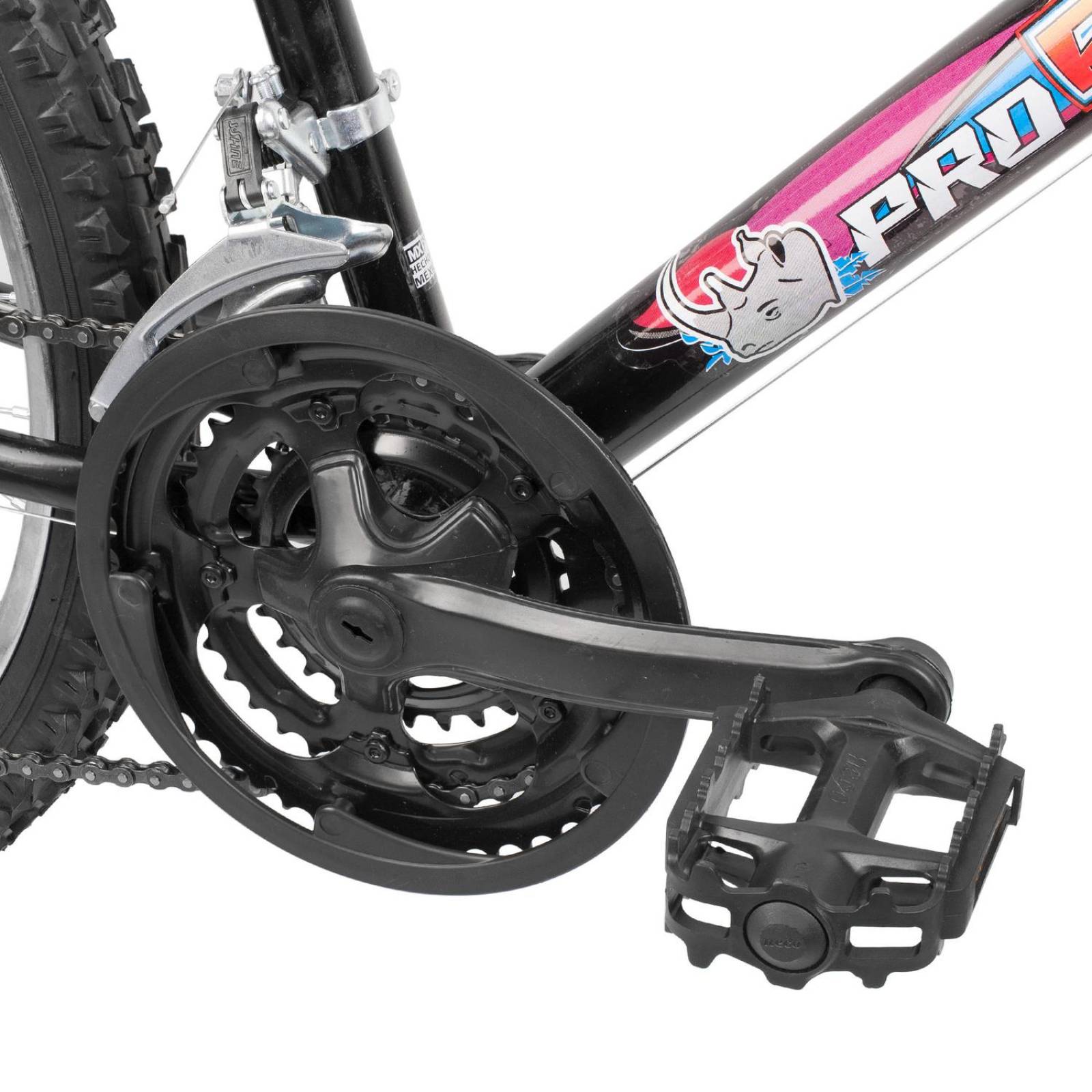 Bicicleta Rodada 26 18 Vel. Negra Ryno 