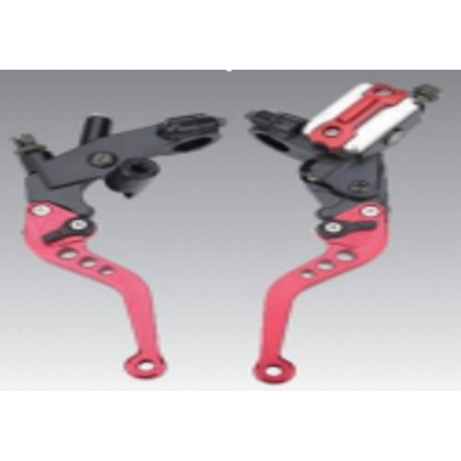 Palanca de freno con bomba y clutch para motocicleta roja universal HX-0046 Kinlley 