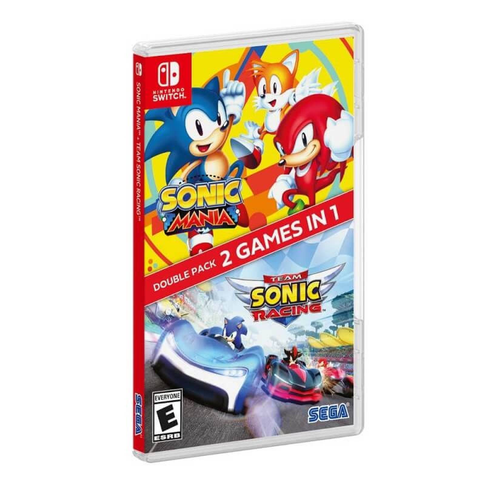 Sonic Mania + Team Sonic Racing Double Pack  - Nintendo Switch