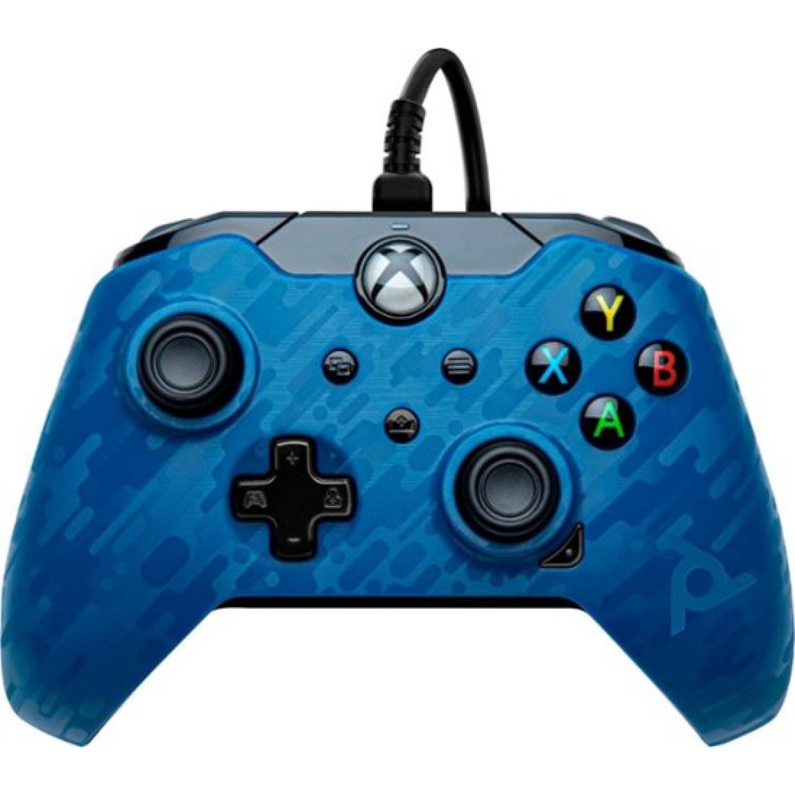 Control Alambrico PDP Xbox Series - Camuflaje Azul