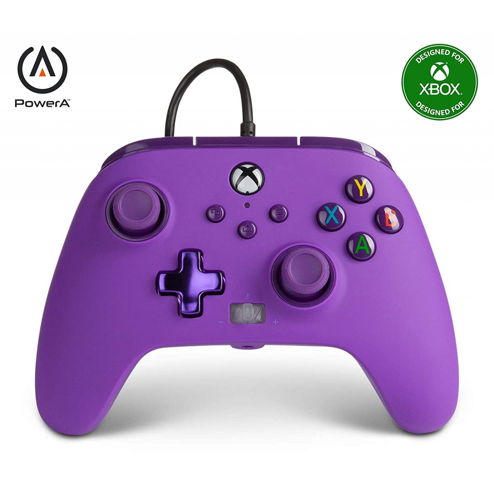 Control Alambrico Power A Xbox Series - Morado