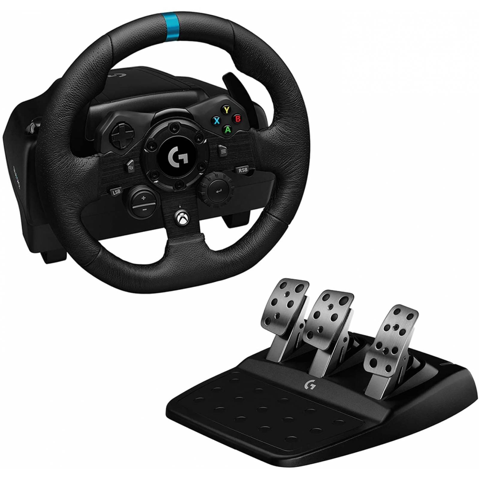 Volante y Pedales Logitech G923 - Negro