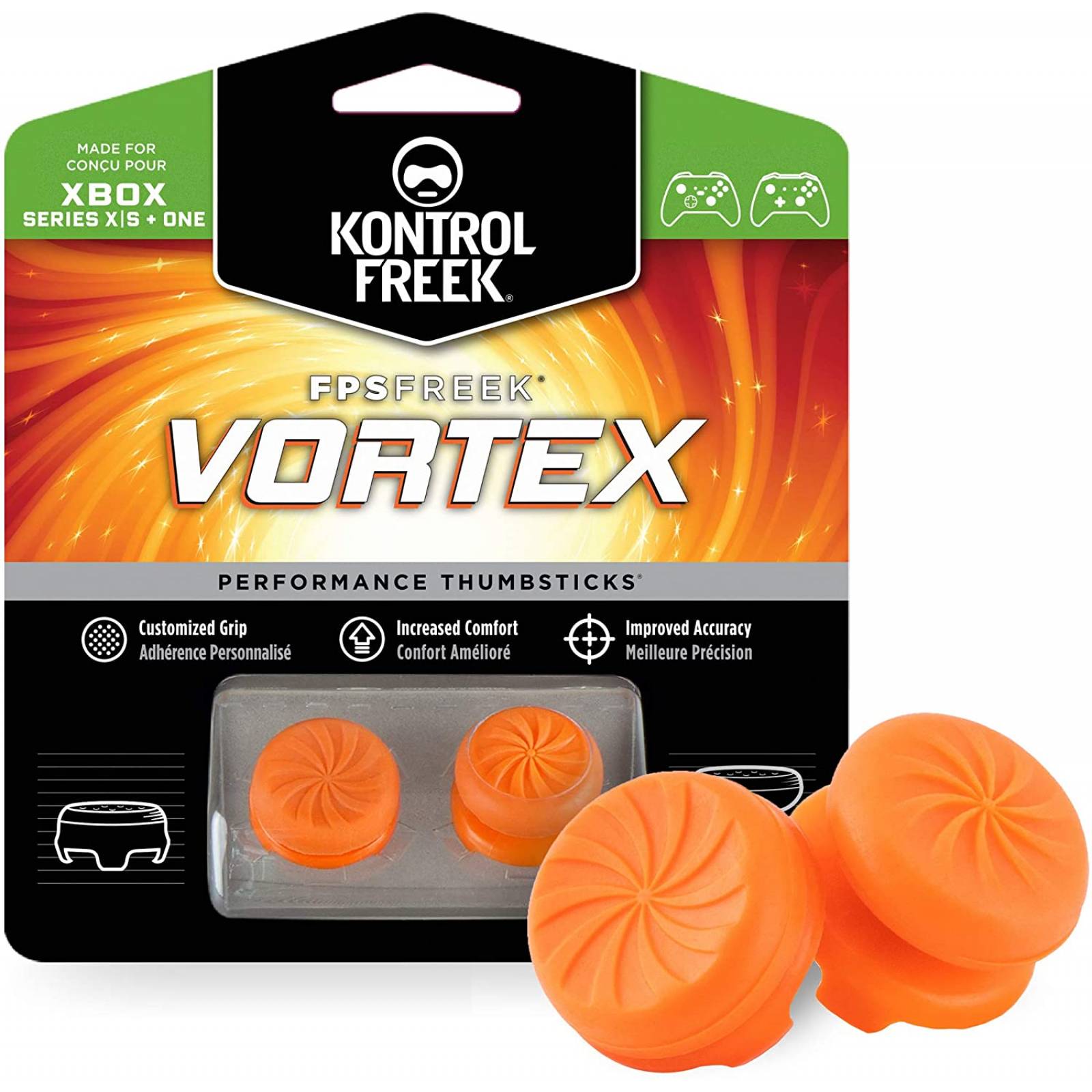 KontrolFreek FPS Freek Vortex Xbox One - Anaranjado