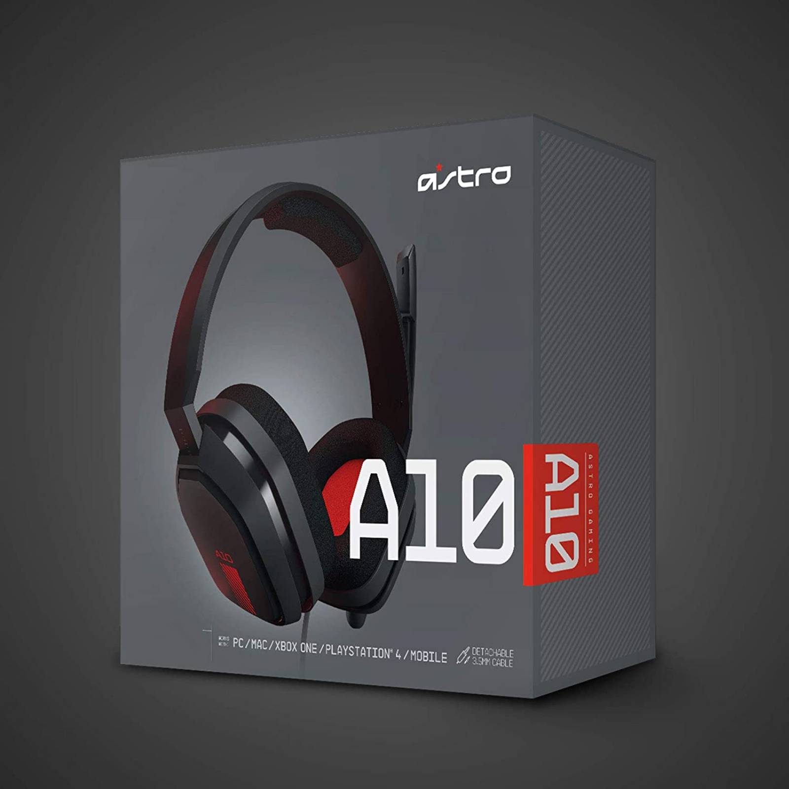 Audifonos Astro A10 - Negro/Rojo