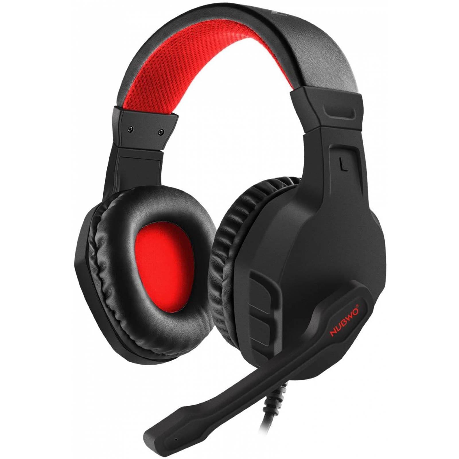 Audifonos NUBWO U3 Negro y Rojo - Xbox One, Nintendo Switch, PS4