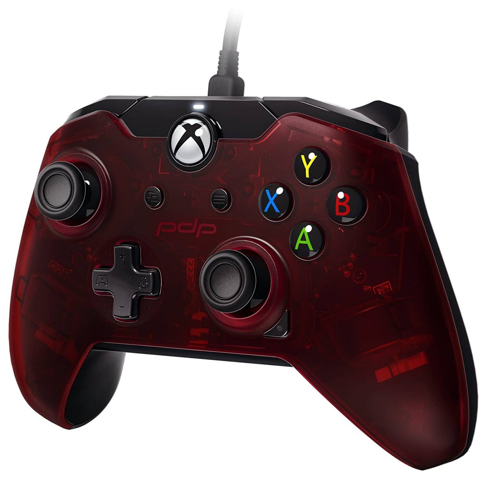 Control Alambrico PDP Xbox One - Crimson Red