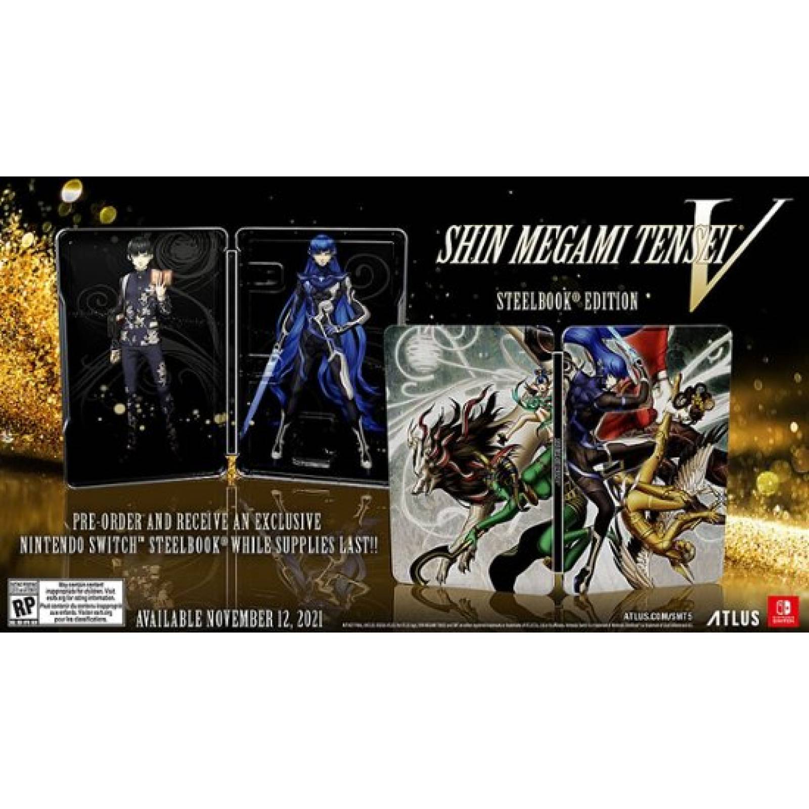 Shin Megami Tensei V SteelBook Edition - Nintendo Switch