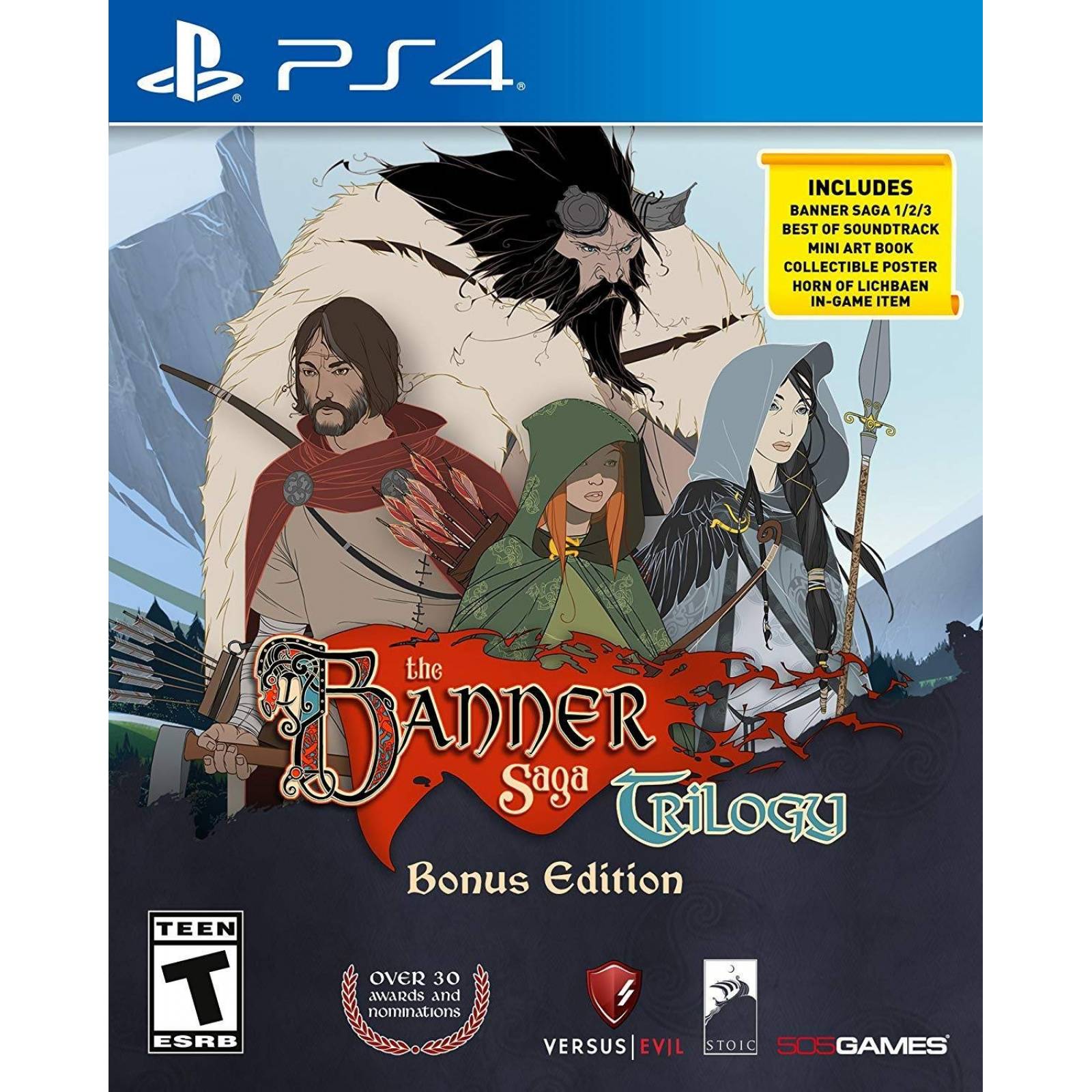 Banner Saga Trilogy Bonus Edition PlayStation 4