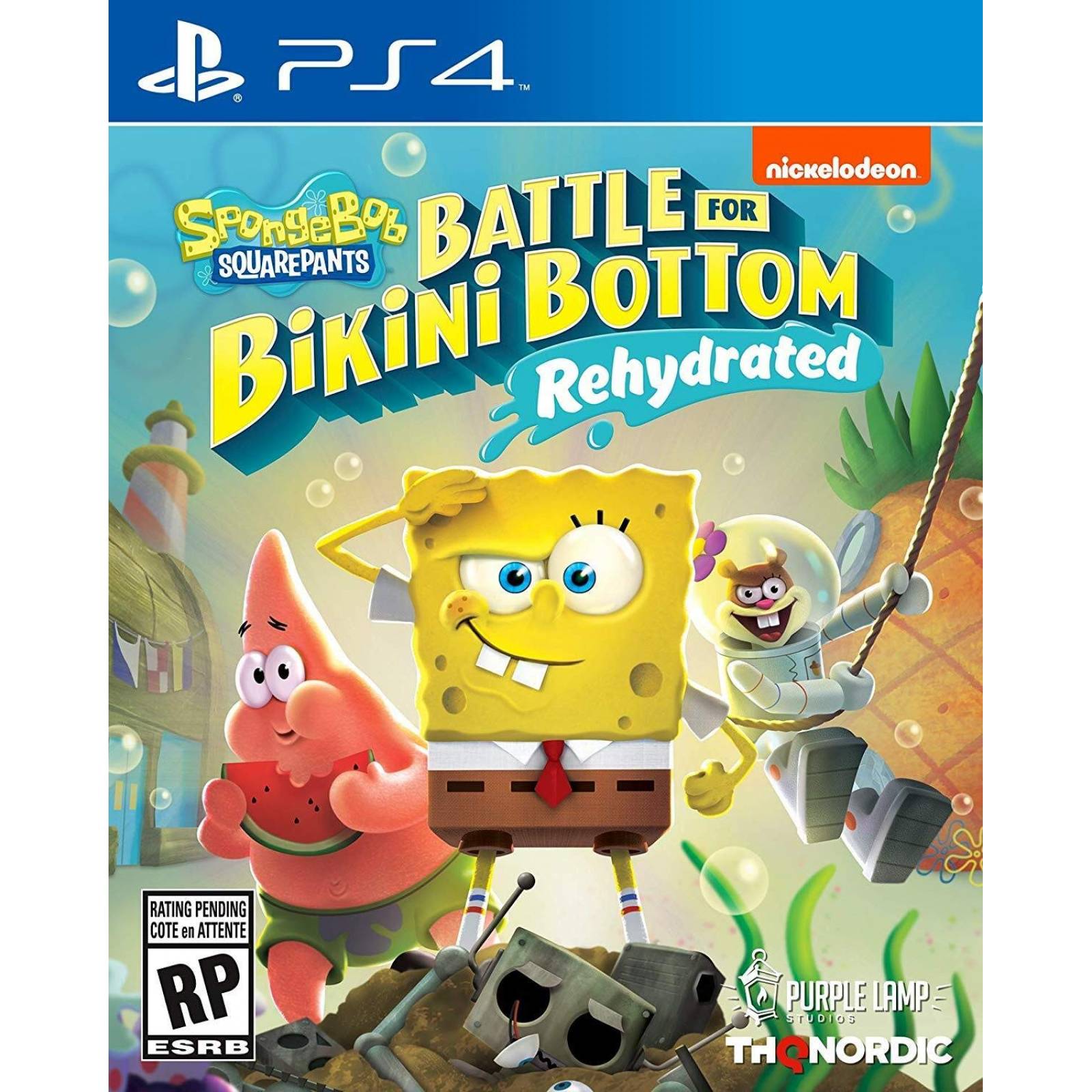 Spongebob SquarePants: Battle for Bikini Bottom Rehydrated - PlayStation 4