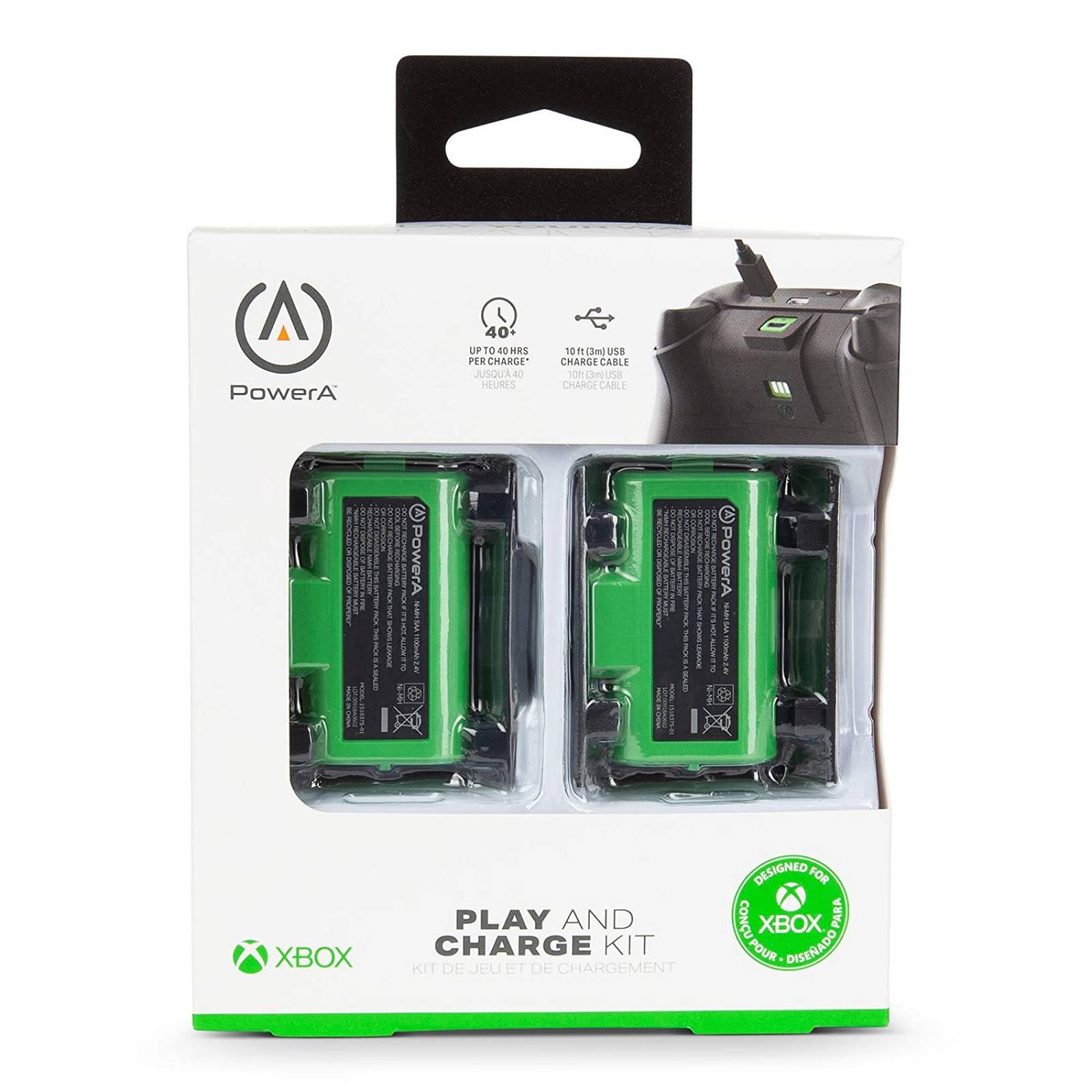 Kit Carga y Juega PowerA - Xbox One, Xbox Series
