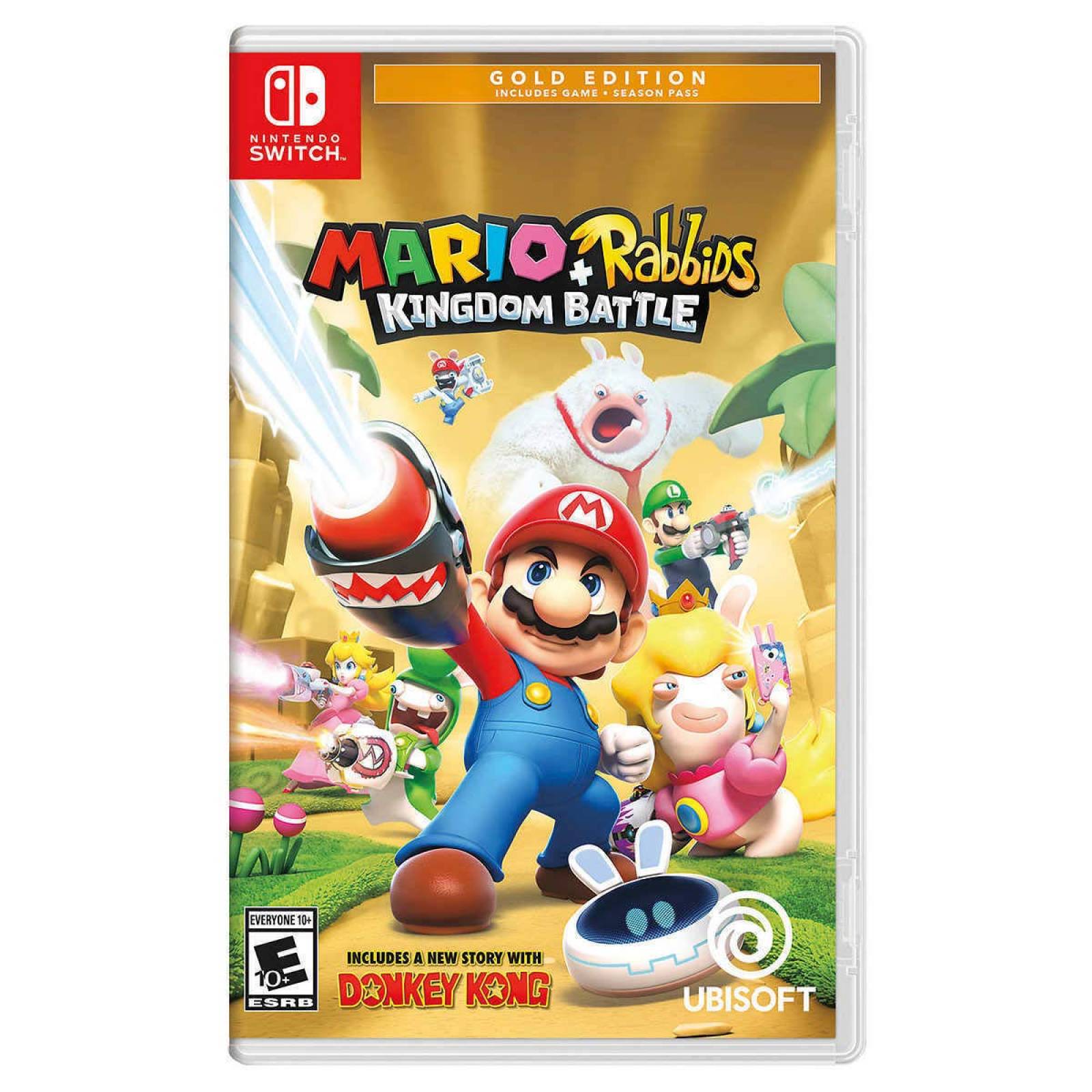 Mario Plus Rabbids Kingdom Battle Gold Edition - Nintendo Switch