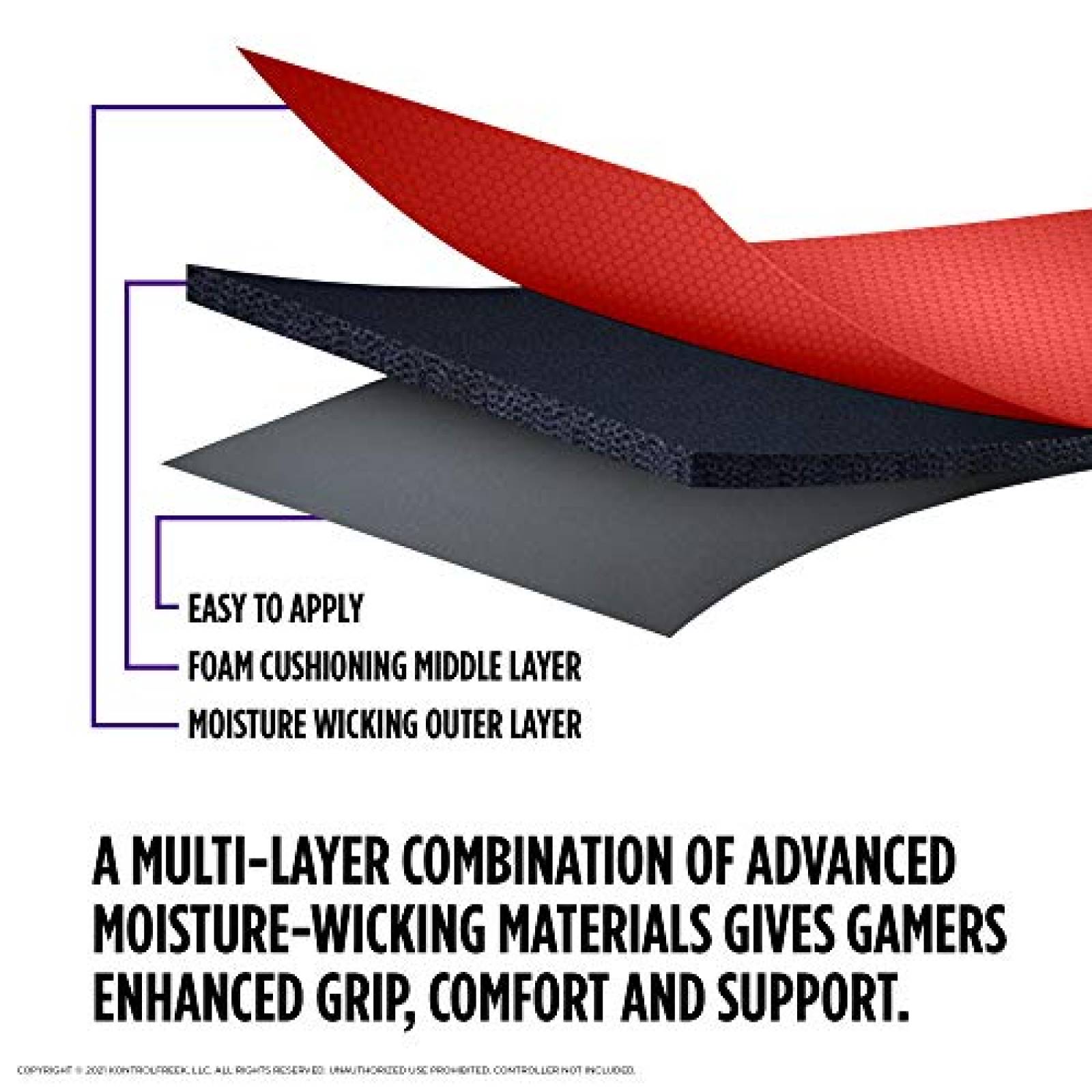 Joysticks y Cubiertas KontrolFreek FPS Infierno Rojo - Nintendo Switch