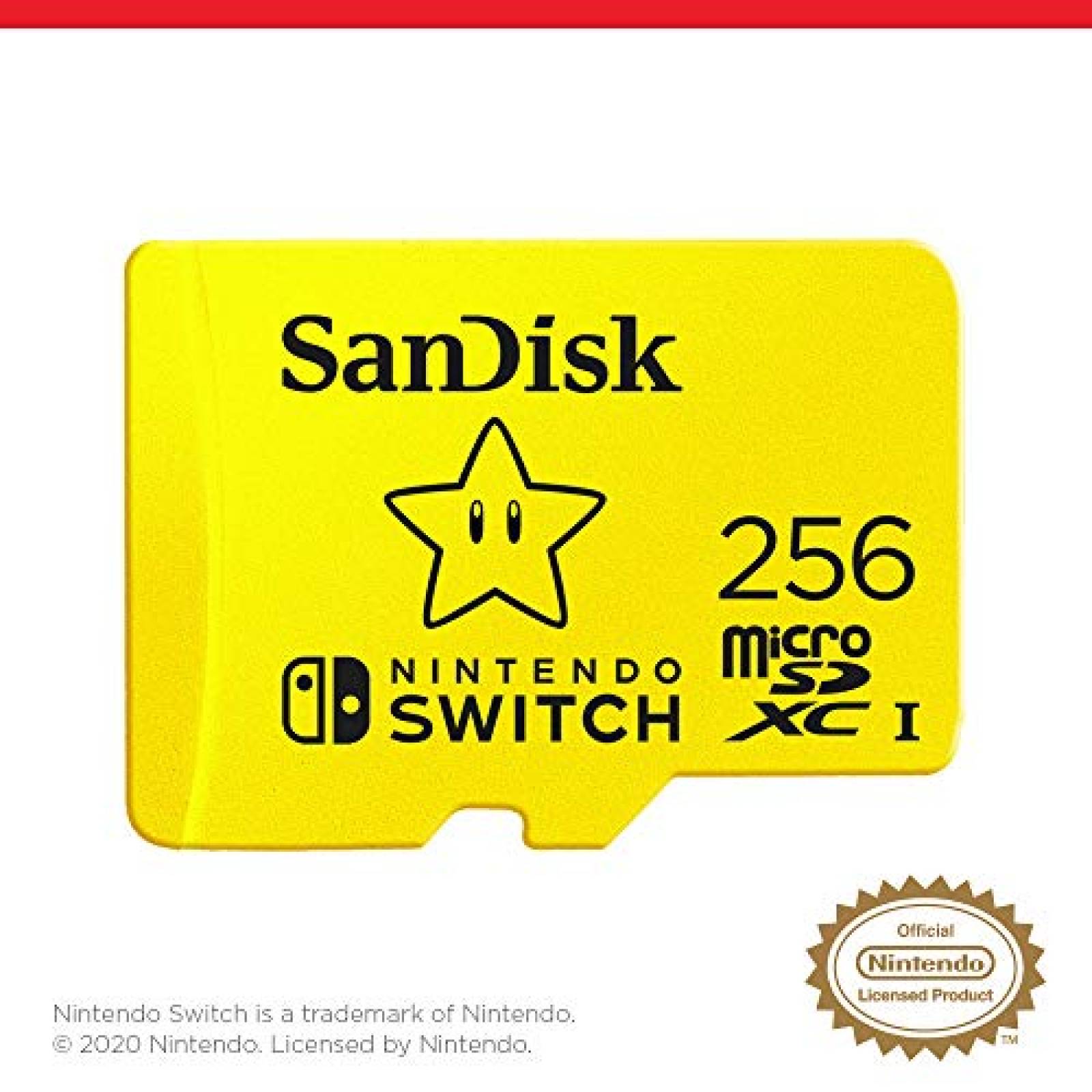Tarjeta de memoria microsd 256GB - Nintendo Switch