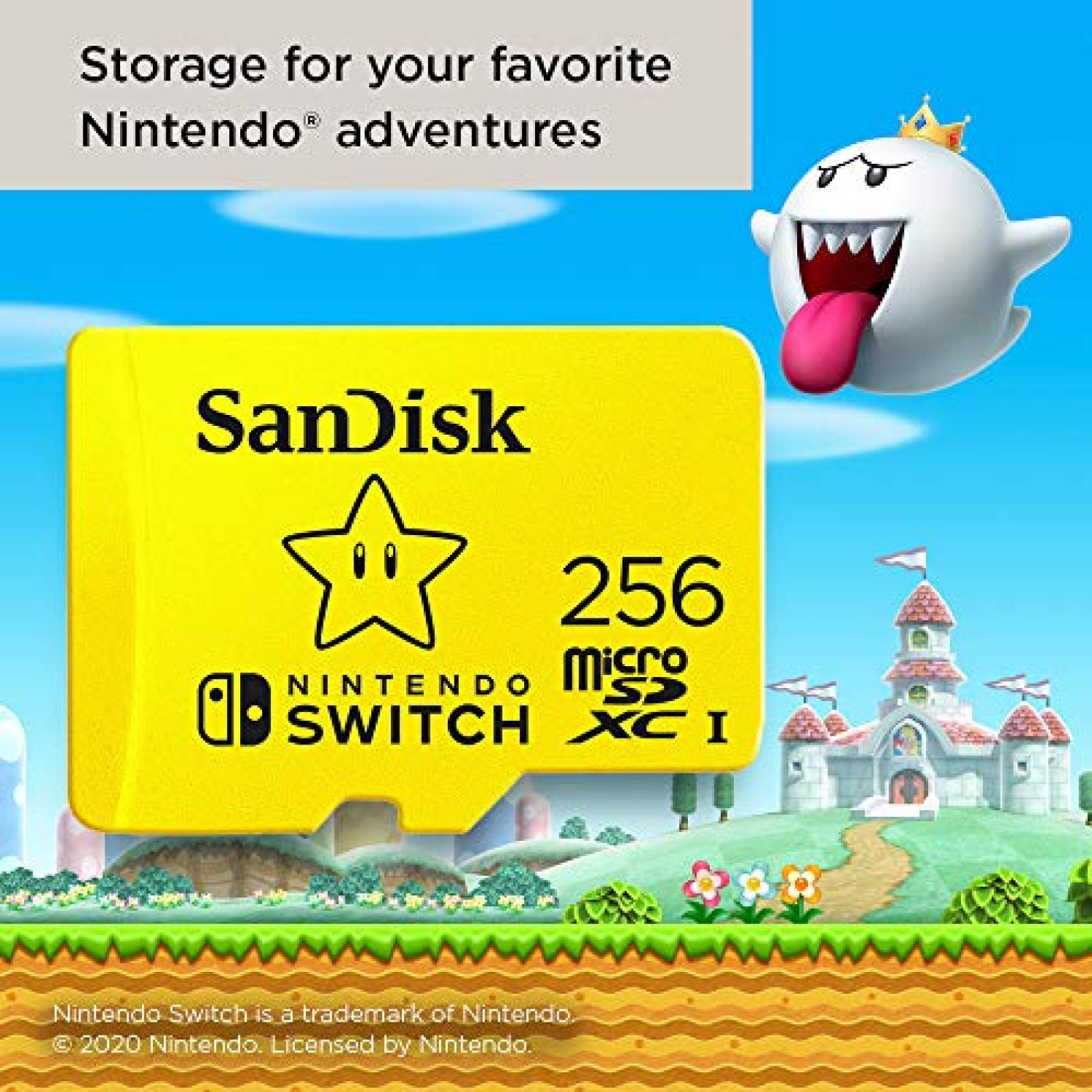 Tarjeta de memoria microsd 256GB - Nintendo Switch