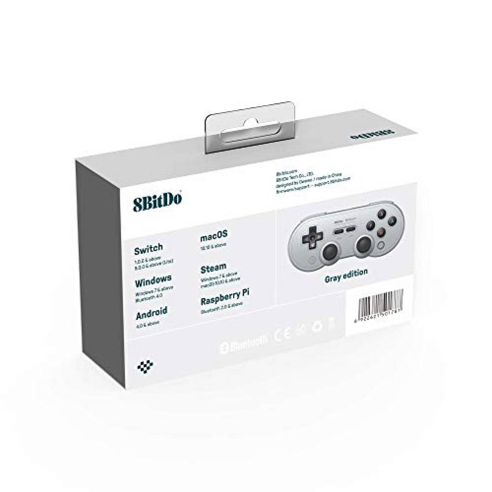 Control Inalambrico 8BitDo SN30 Pro Gris - Nintendo Switch