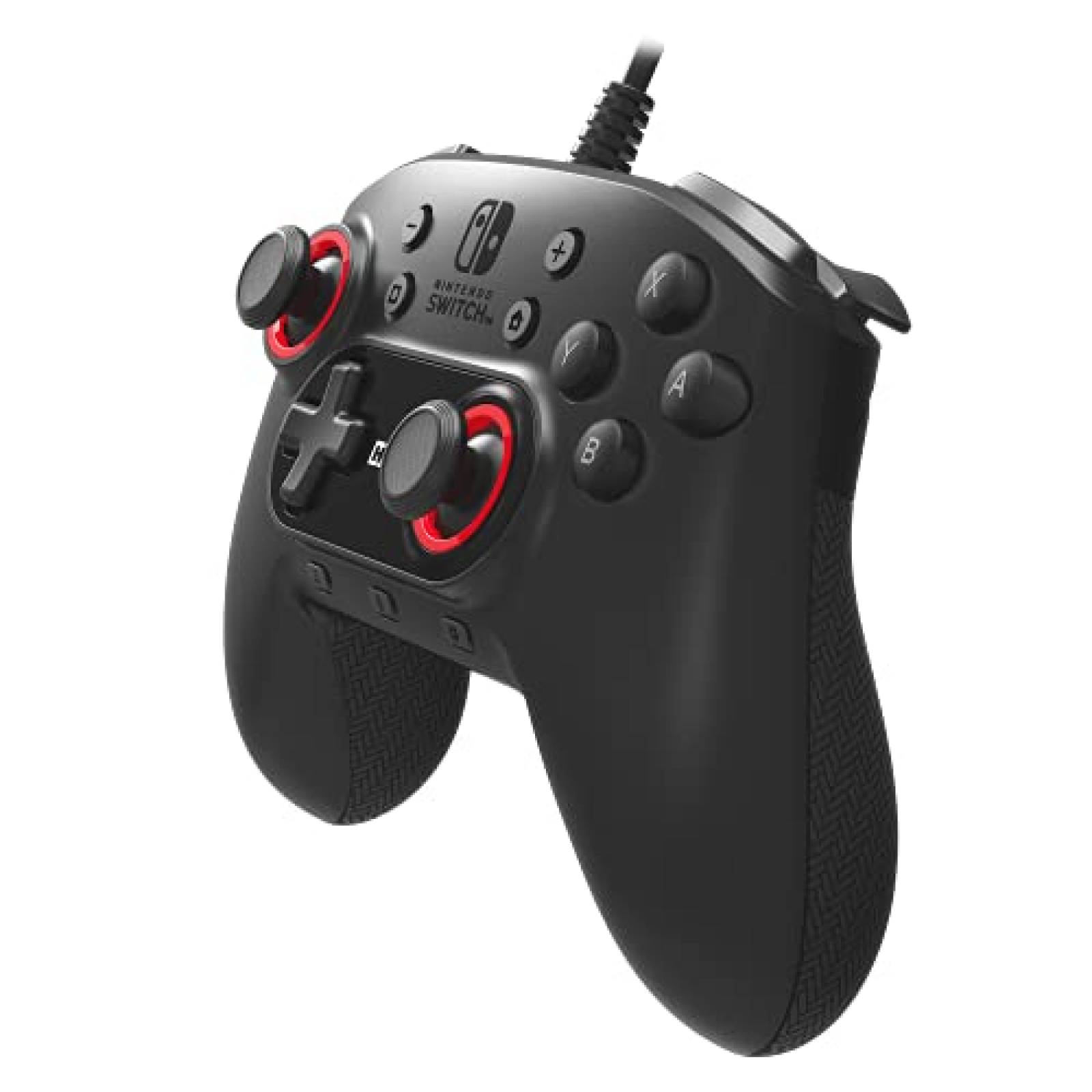 Control Alambrico Horipad de Objetivo de Movimiento Negro - Nintendo Switch