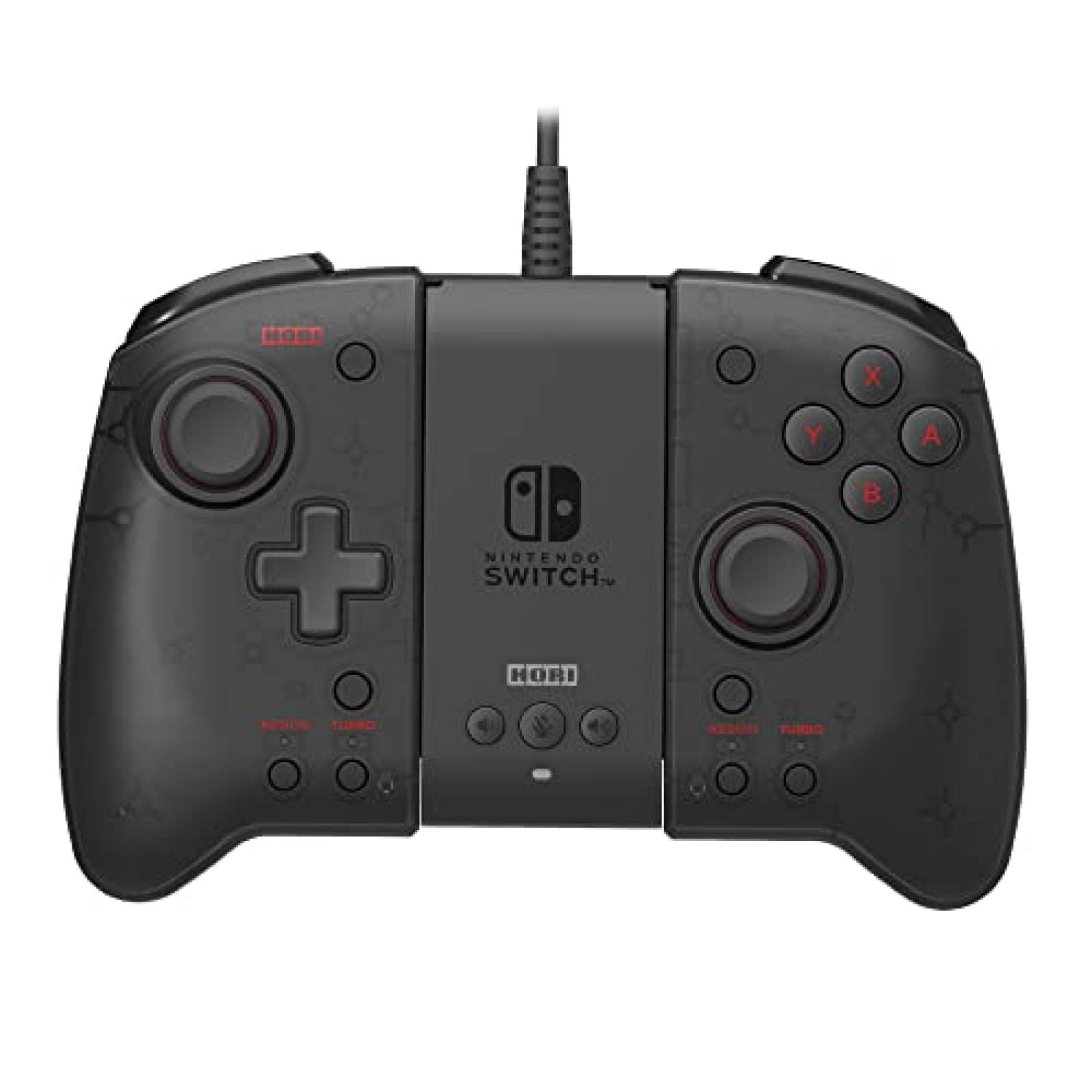 Control Split Pad Pro Attachment Set Hori Negro - Nintendo Switch
