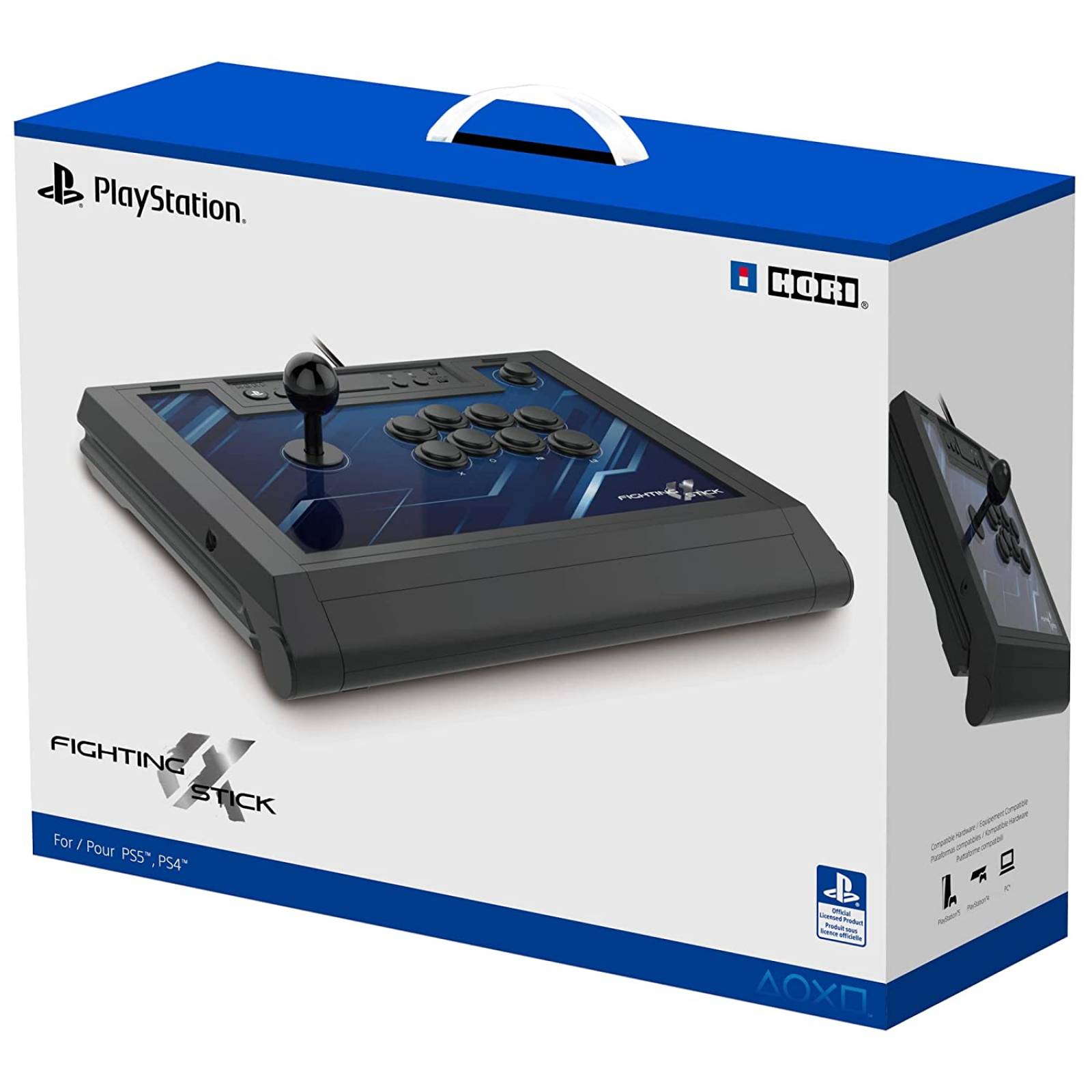 Control HORI PlayStation 5 Fighting Stick Alpha - PS5, PS4 y PC
