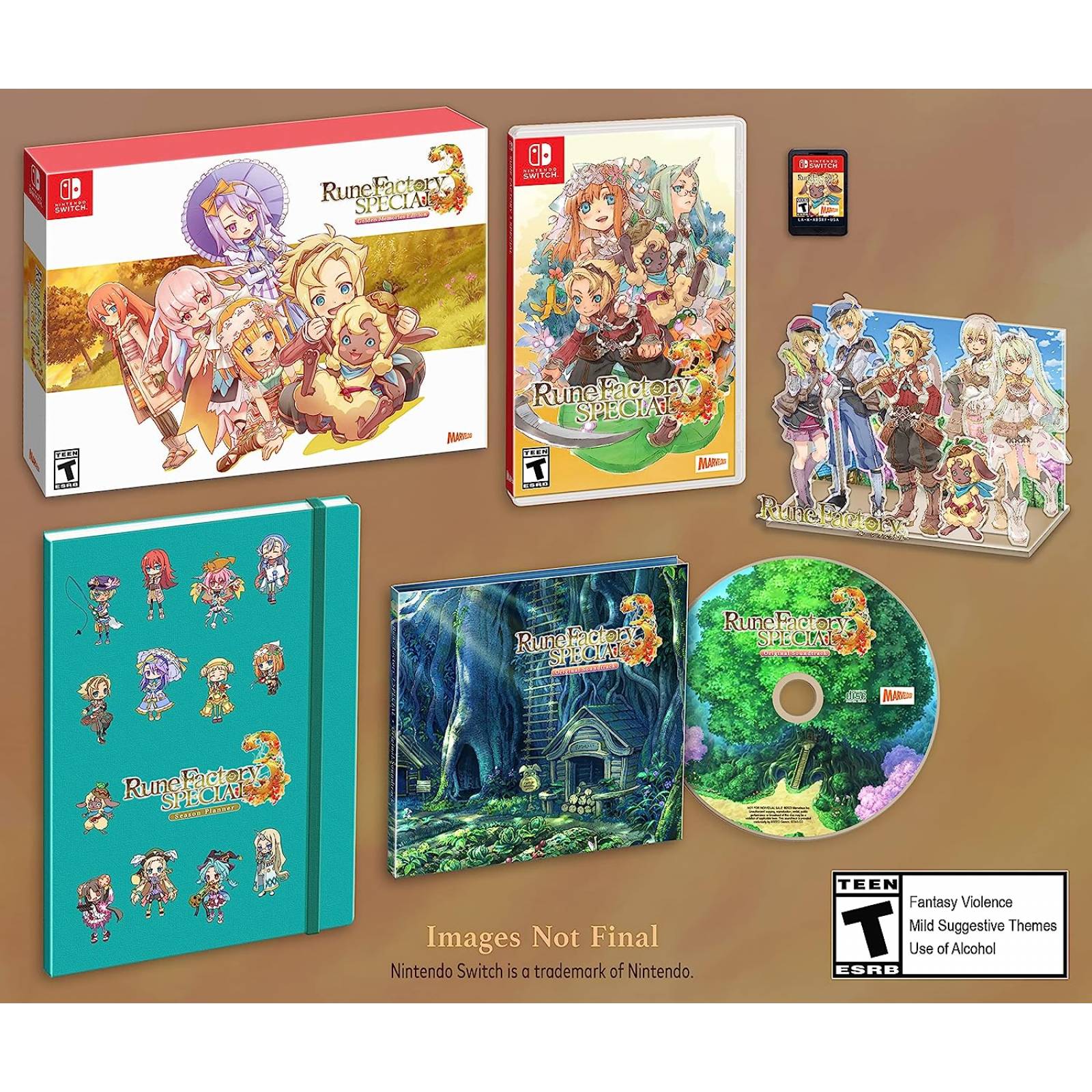 Rune Factory 3 Special Golden Memories Limited Edition  Nintendo Switch